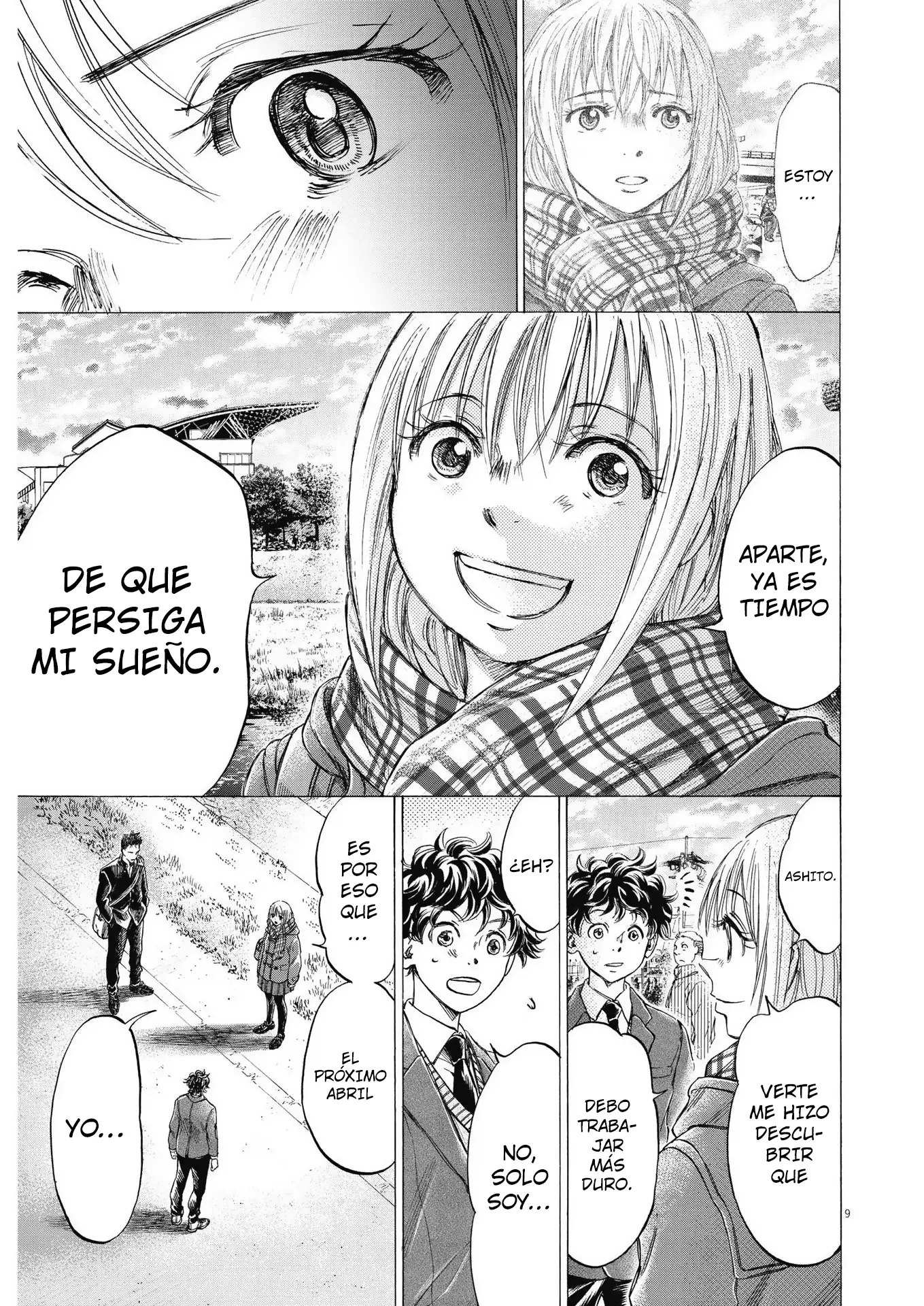 Ao ashi capítulo 298, página 10