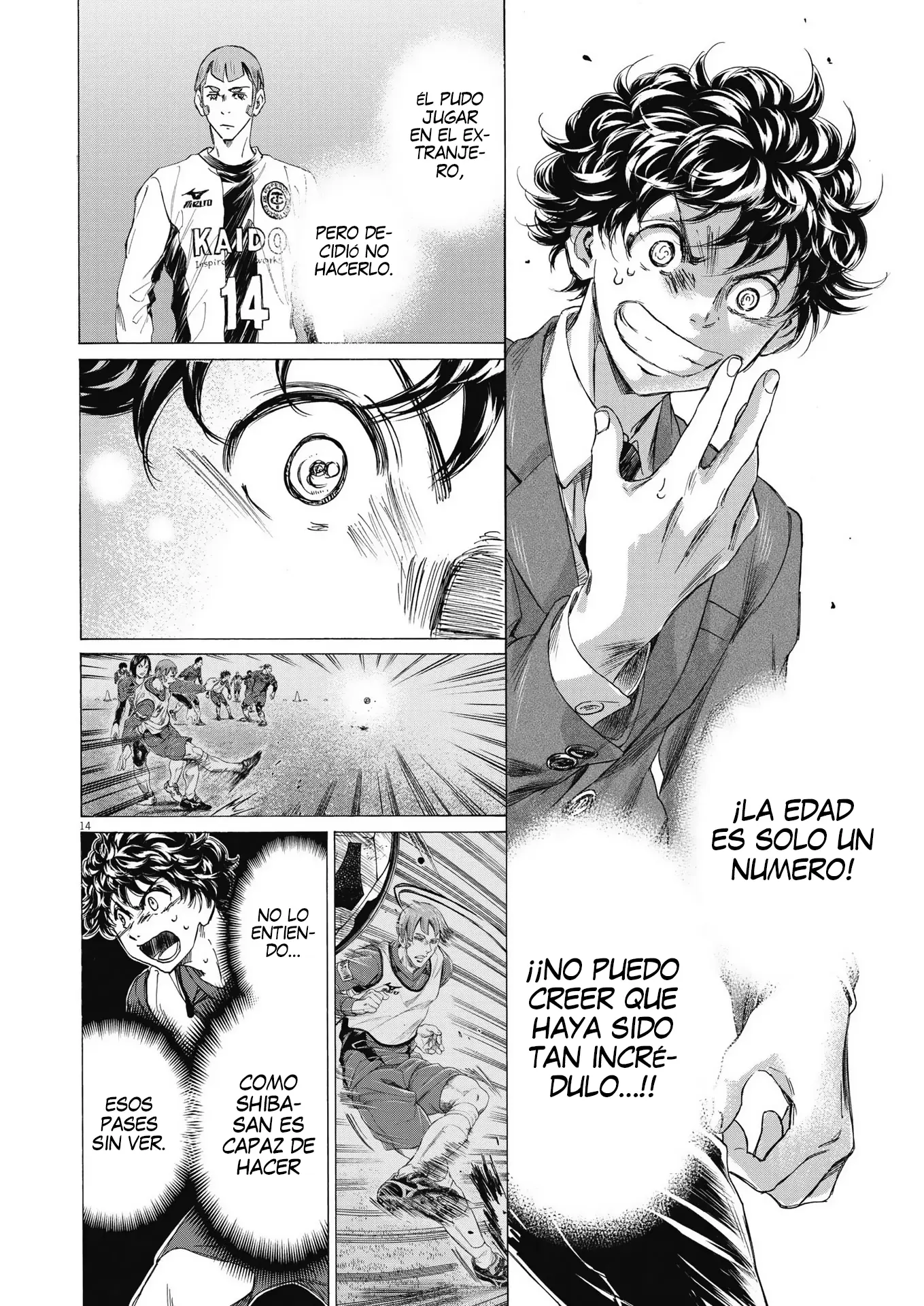 Ao ashi capítulo 298, página 15