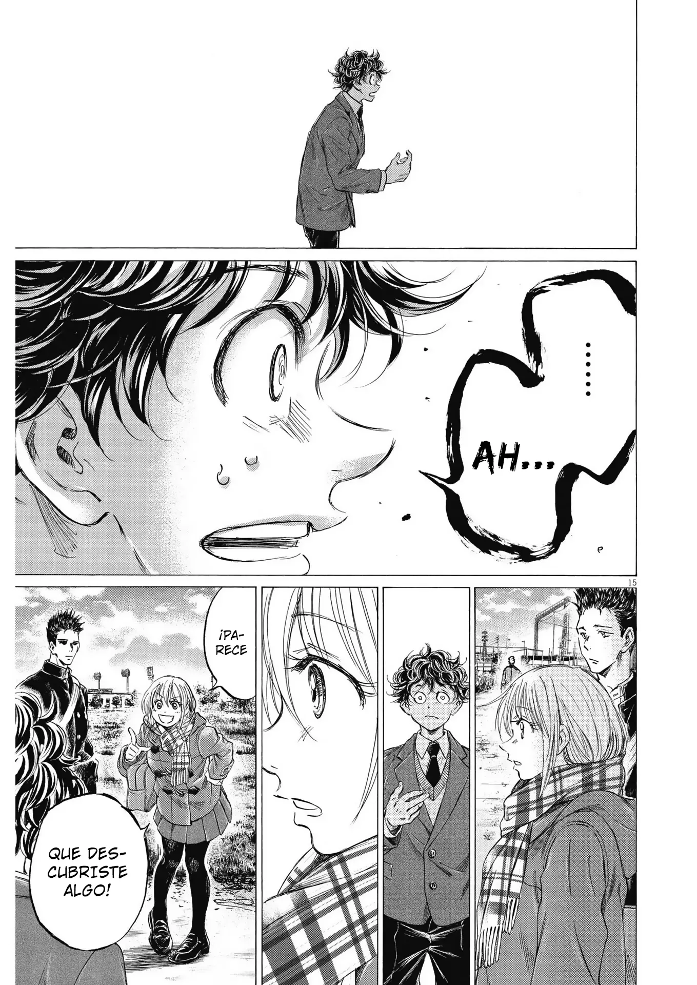 Ao ashi capítulo 298, página 16