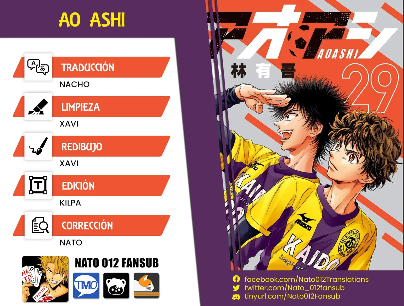 Ao ashi capítulo 299, página 1