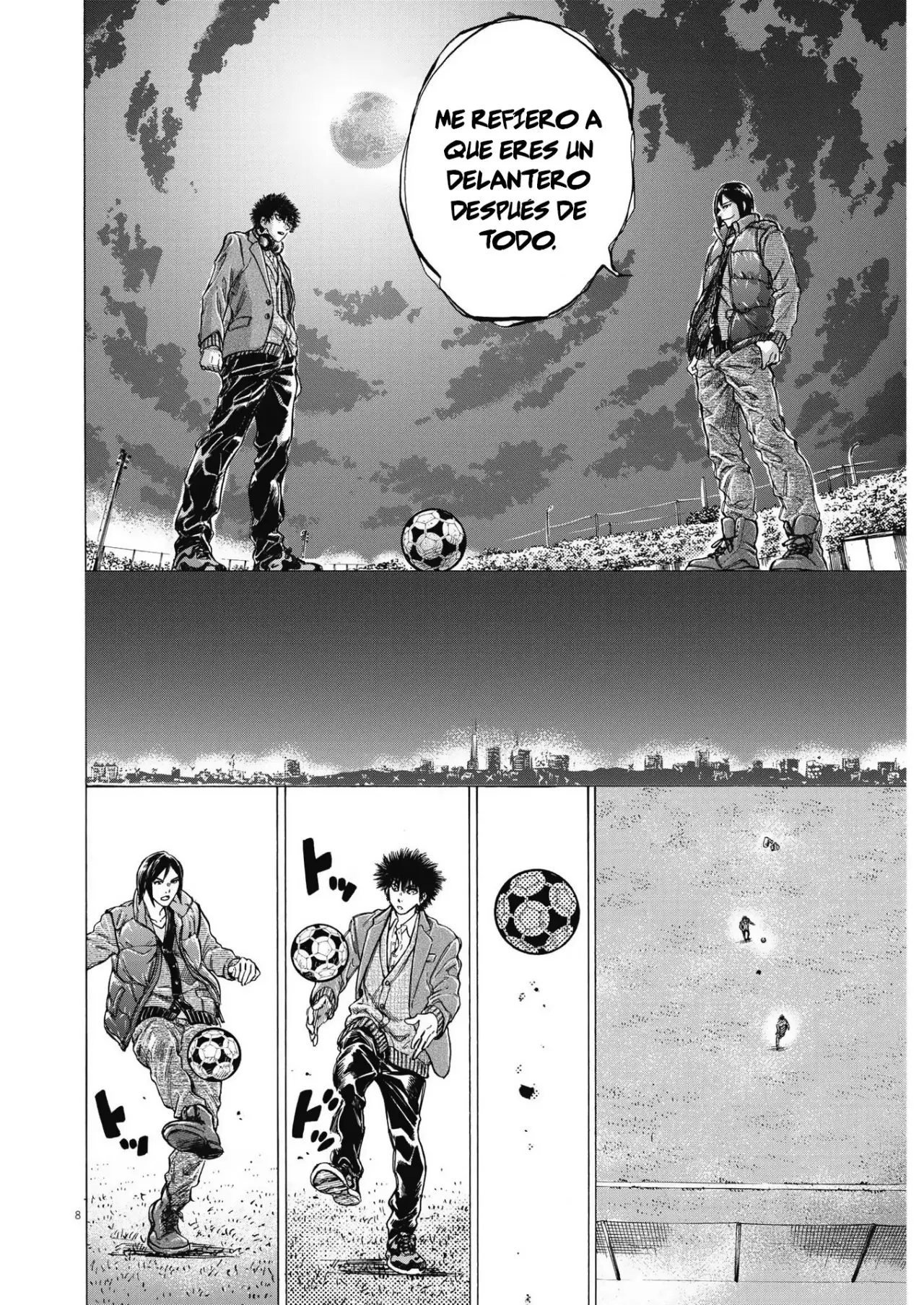 Ao ashi capítulo 299, página 9
