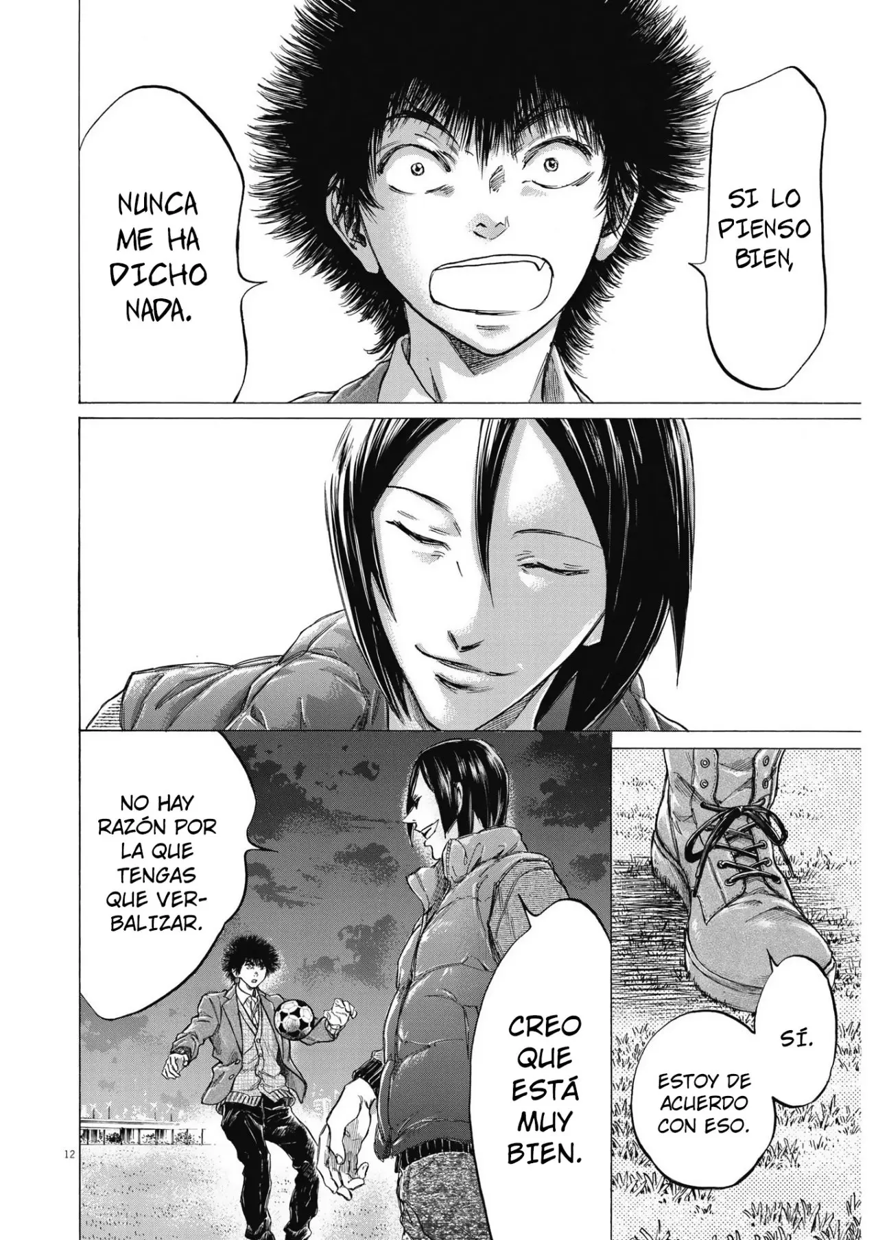 Ao ashi capítulo 299, página 13