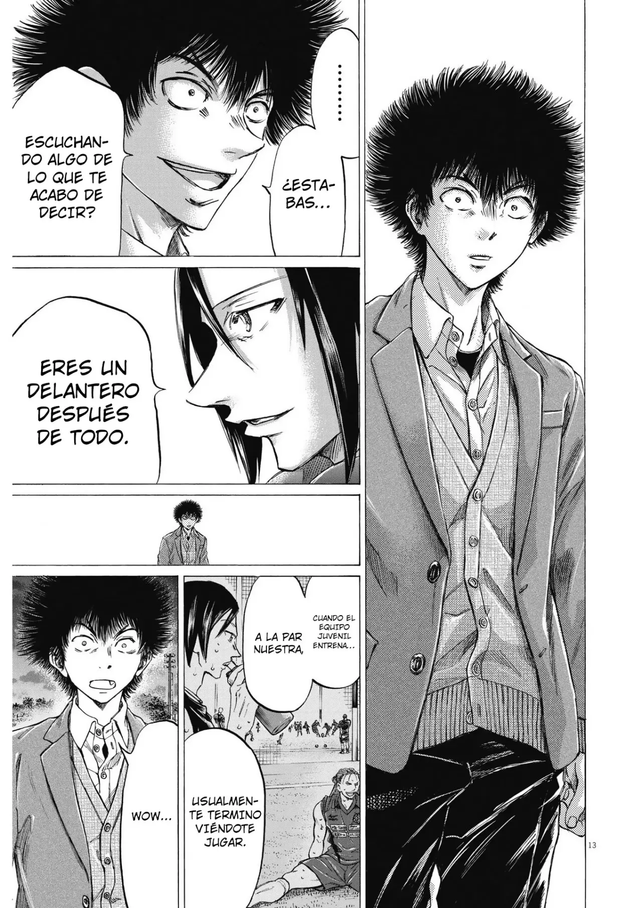 Ao ashi capítulo 299, página 14