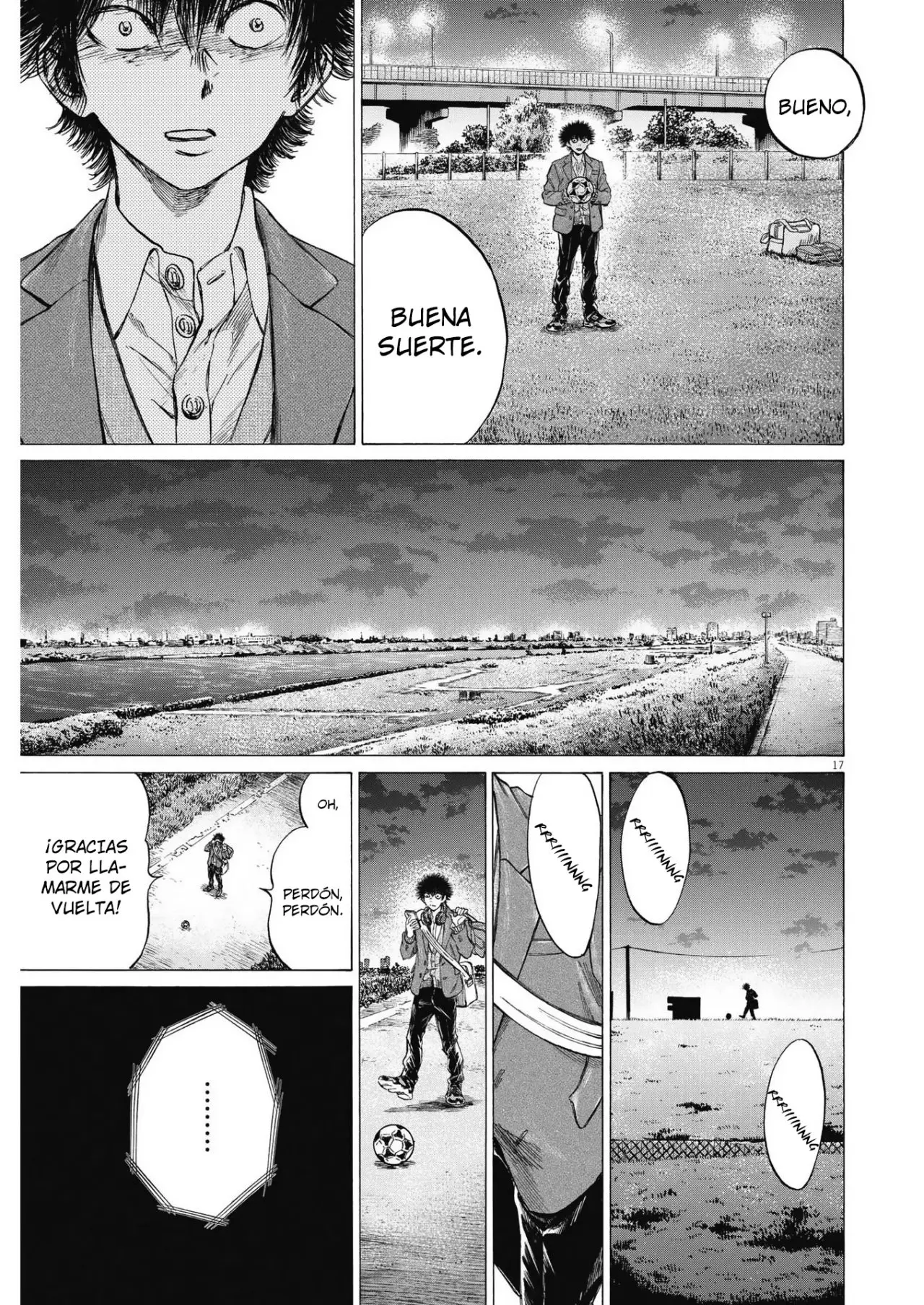 Ao ashi capítulo 299, página 18