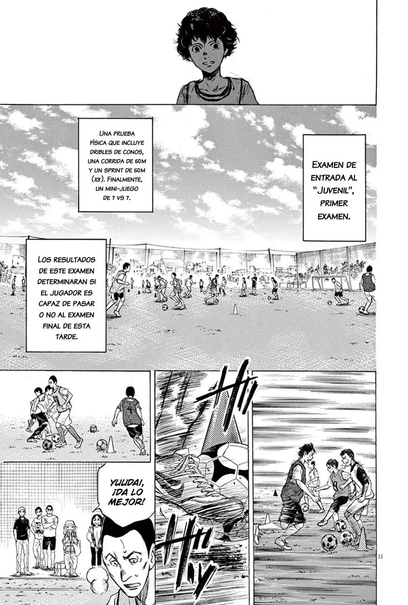 Ao ashi capítulo 3, página 12