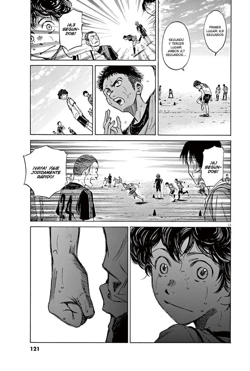 Ao ashi capítulo 3, página 14