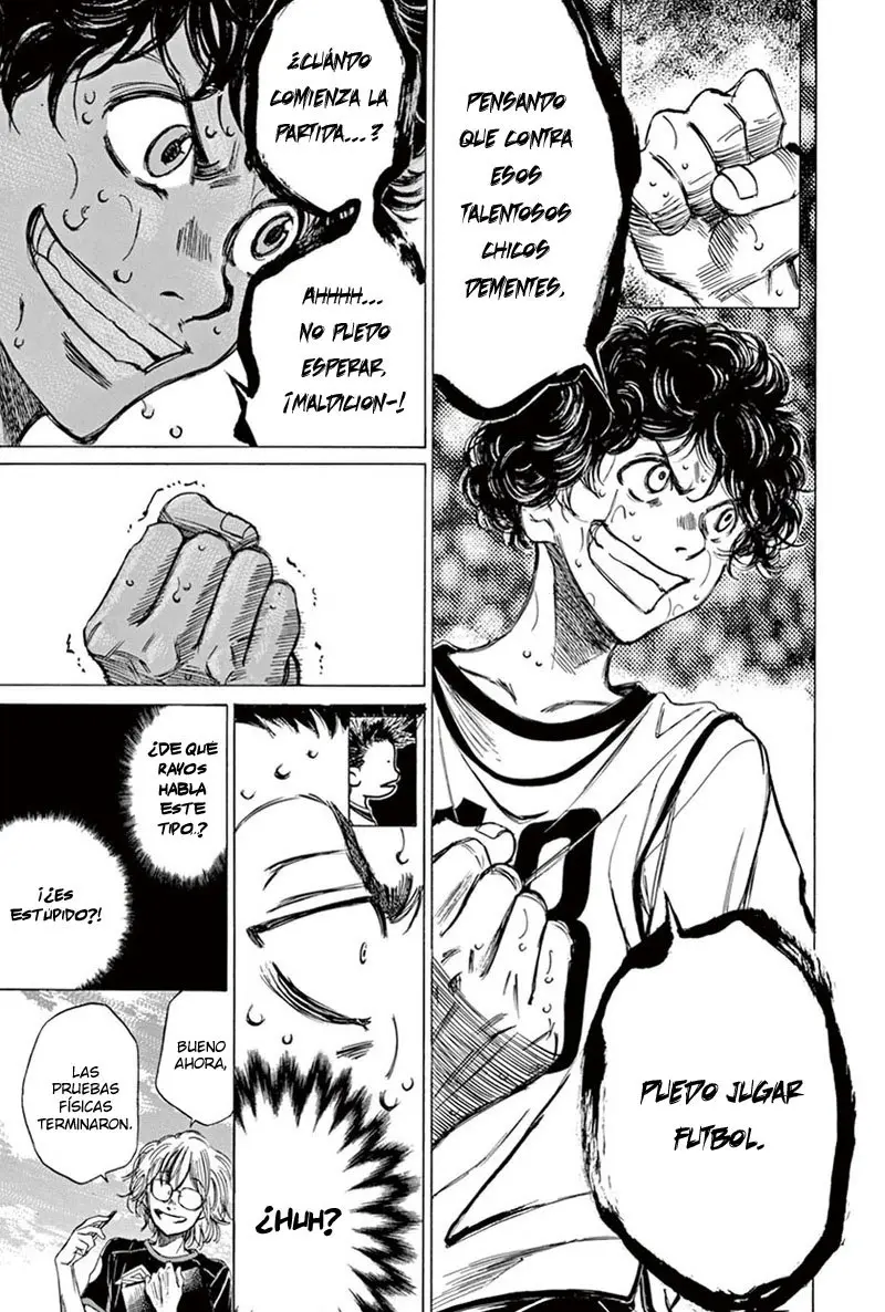 Ao ashi capítulo 3, página 18