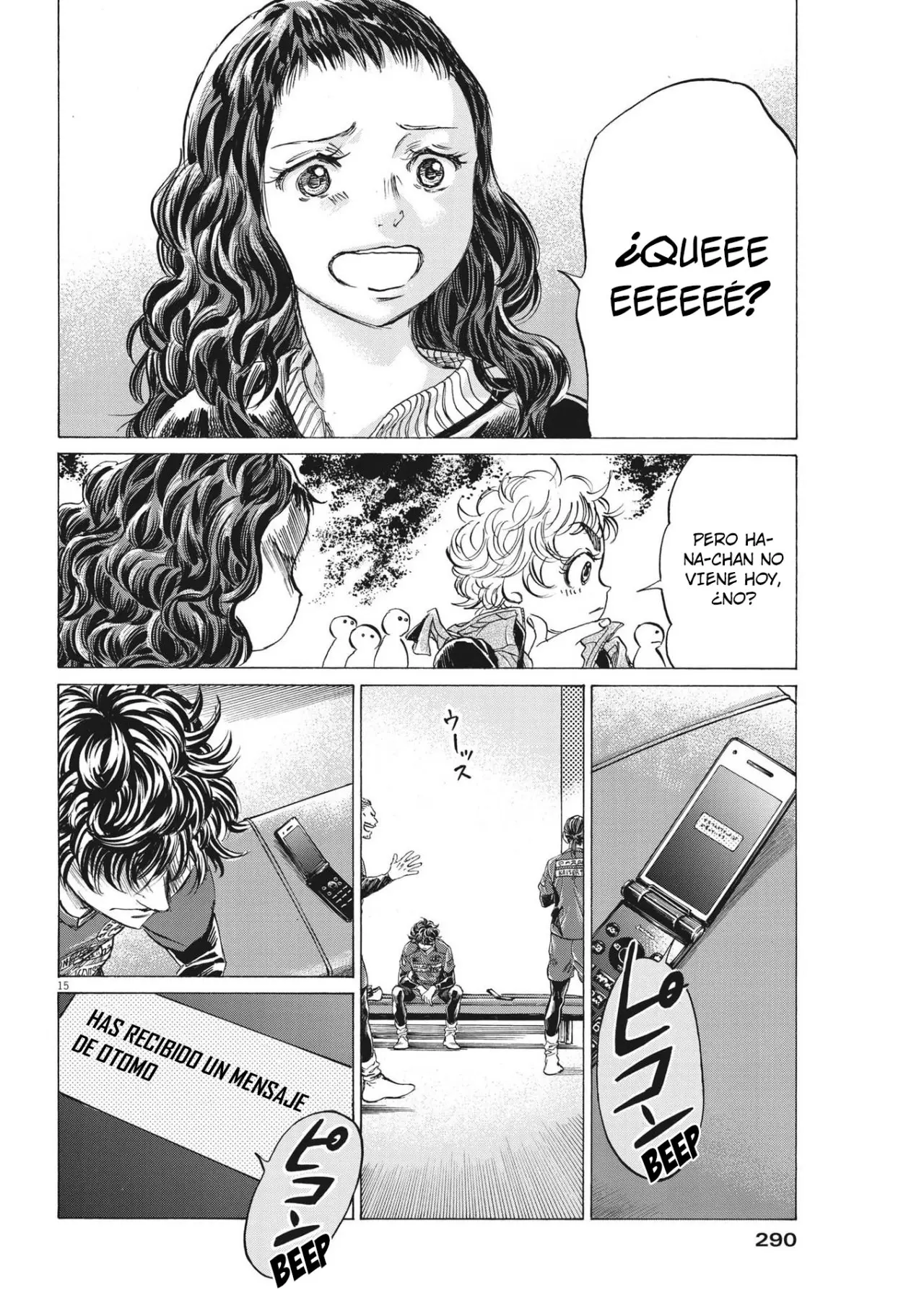 Ao ashi capítulo 300, página 16