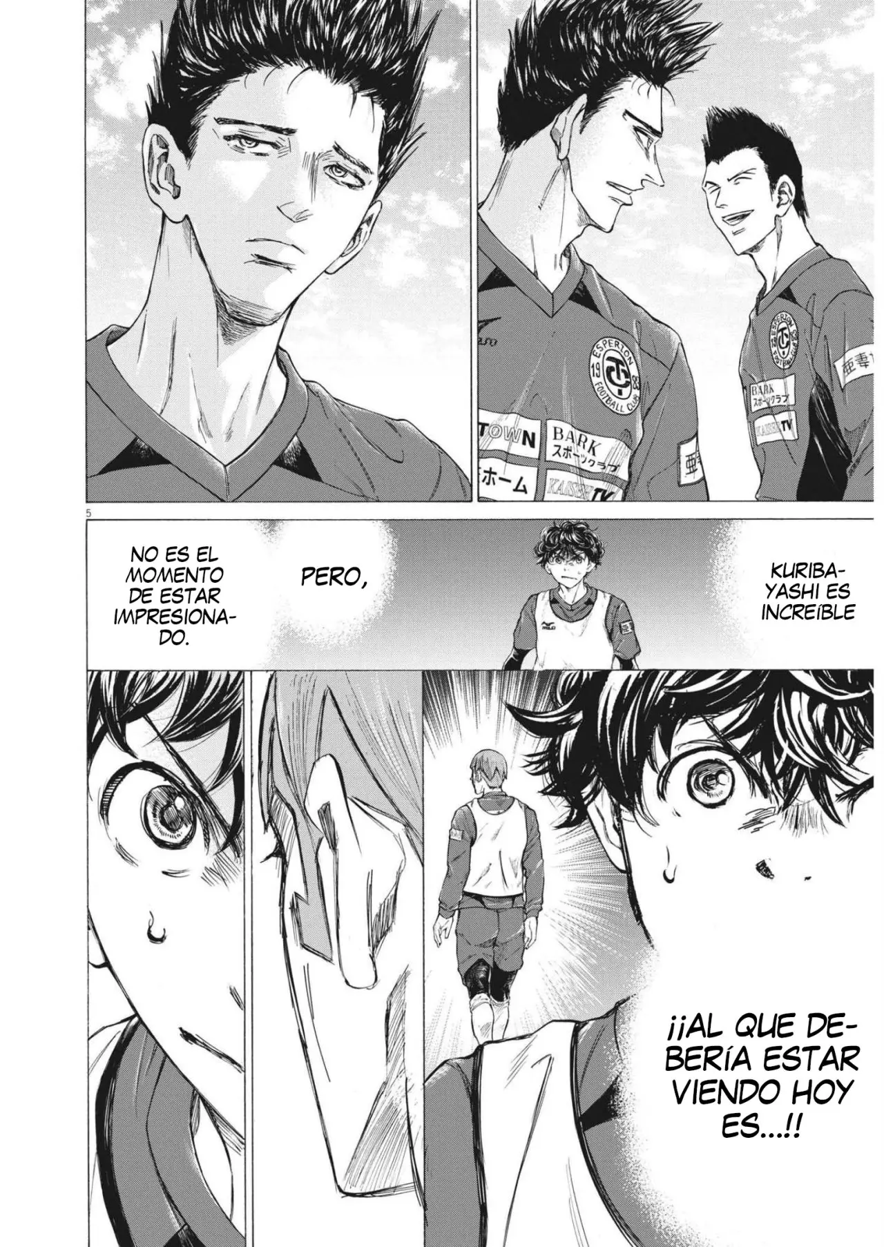 Ao ashi capítulo 301, página 6
