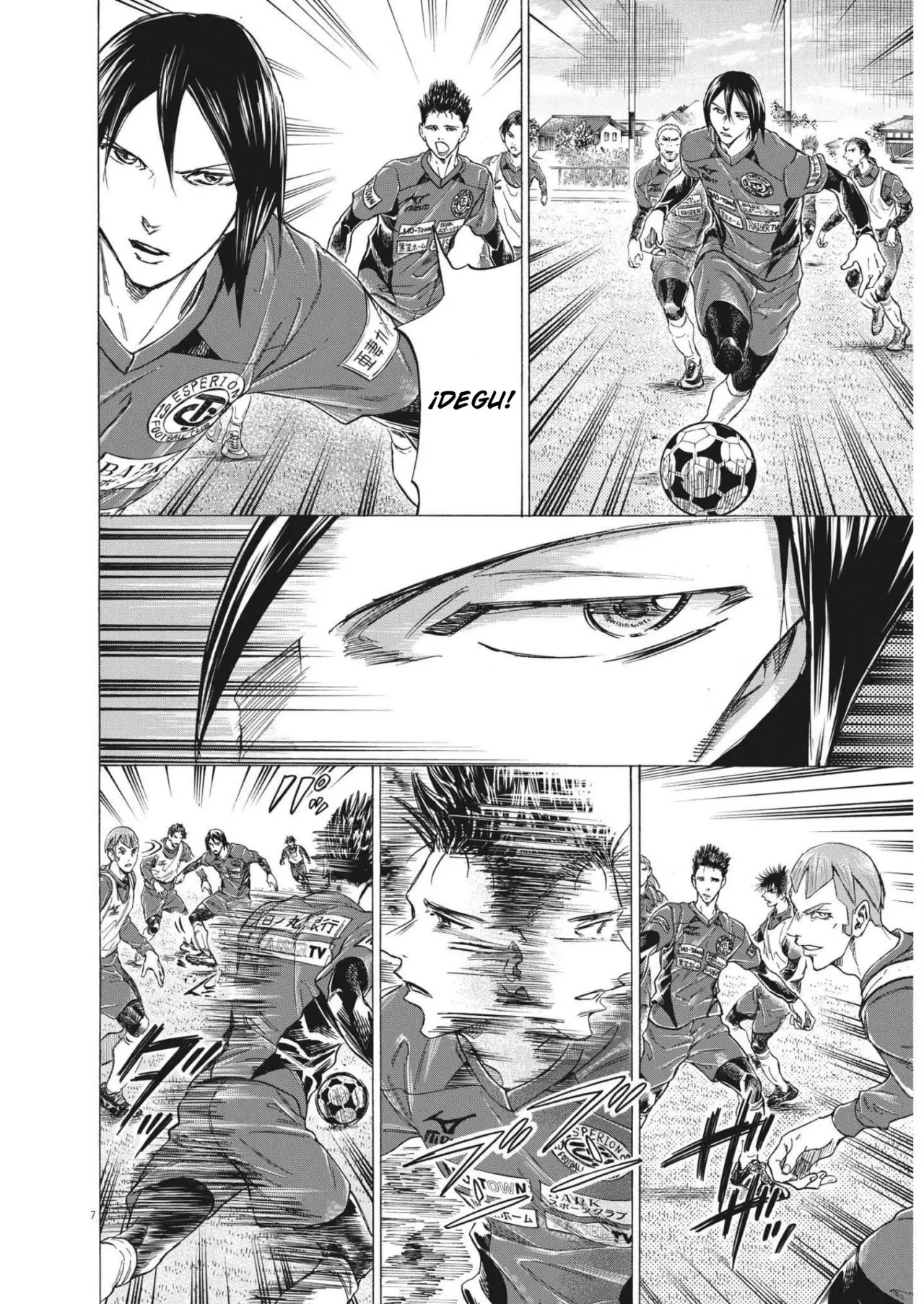 Ao ashi capítulo 301, página 8