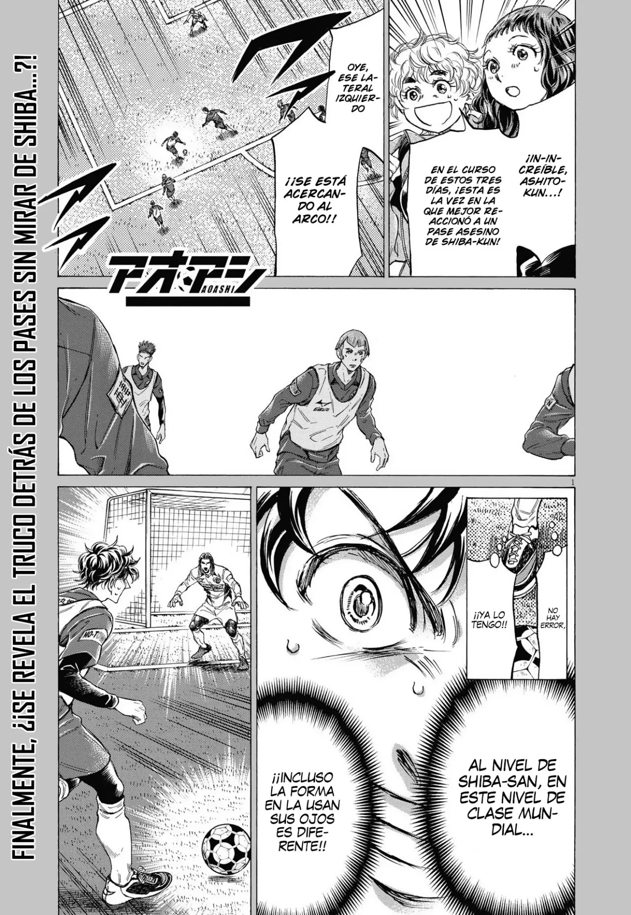 Ao ashi capítulo 302, página 2