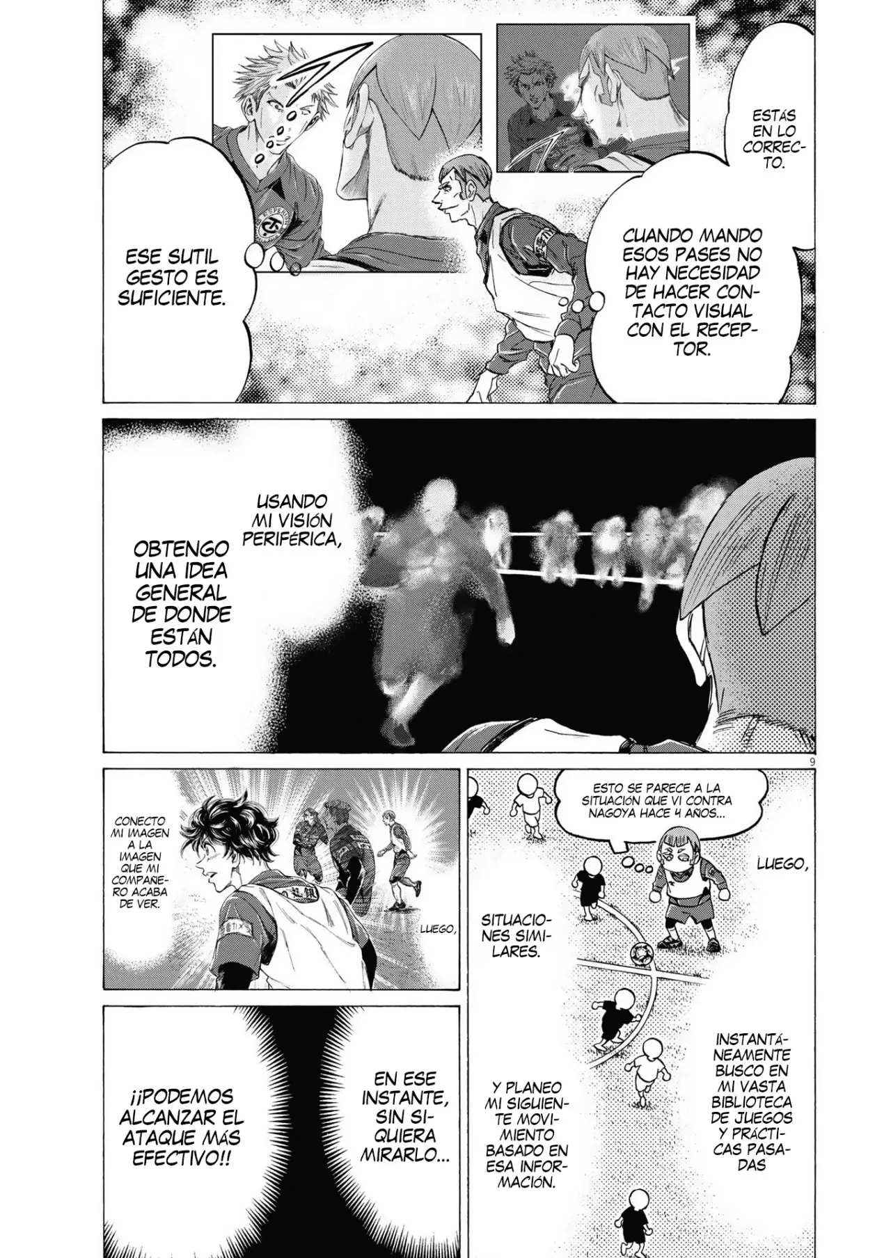 Ao ashi capítulo 302, página 10