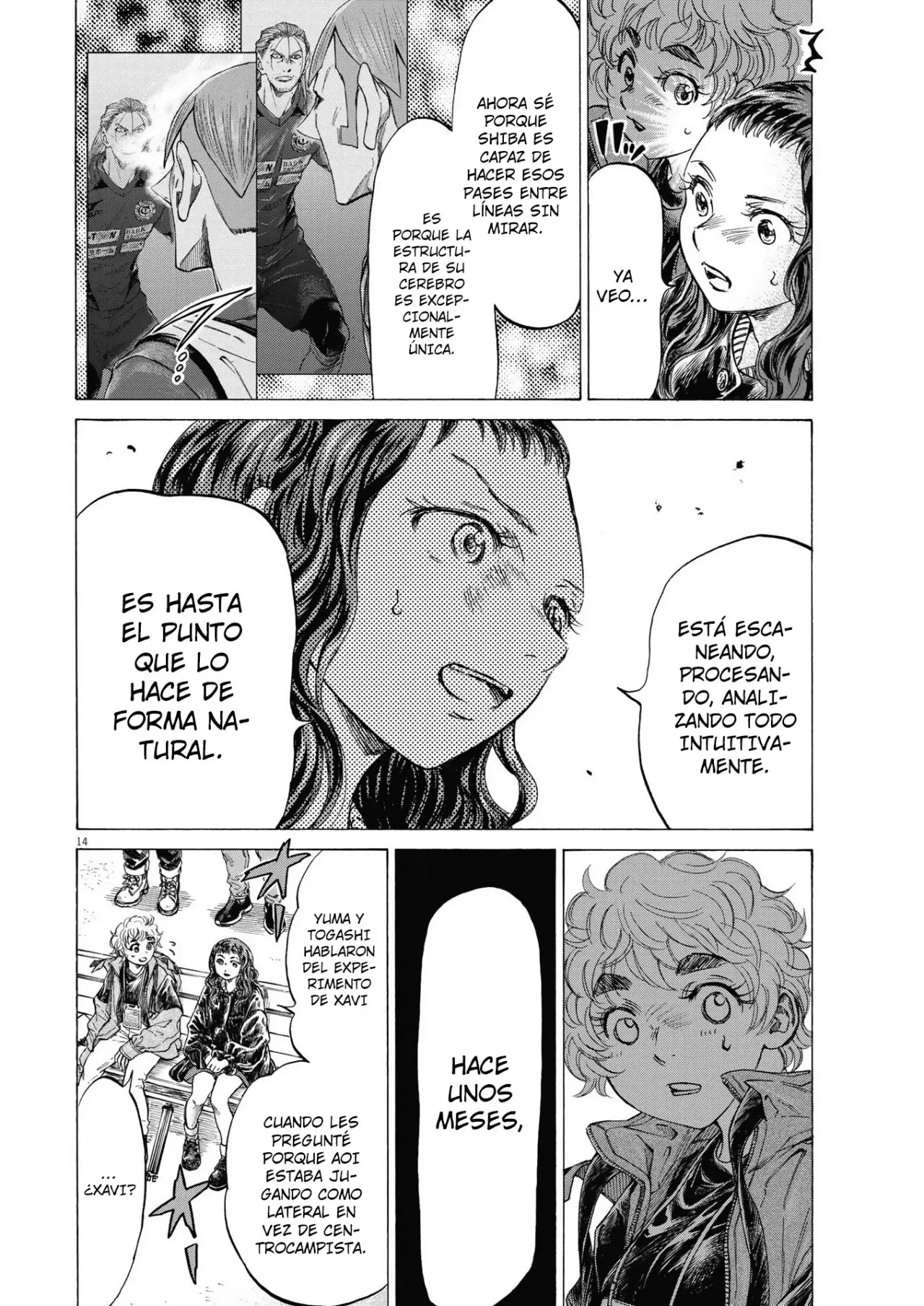 Ao ashi capítulo 302, página 15