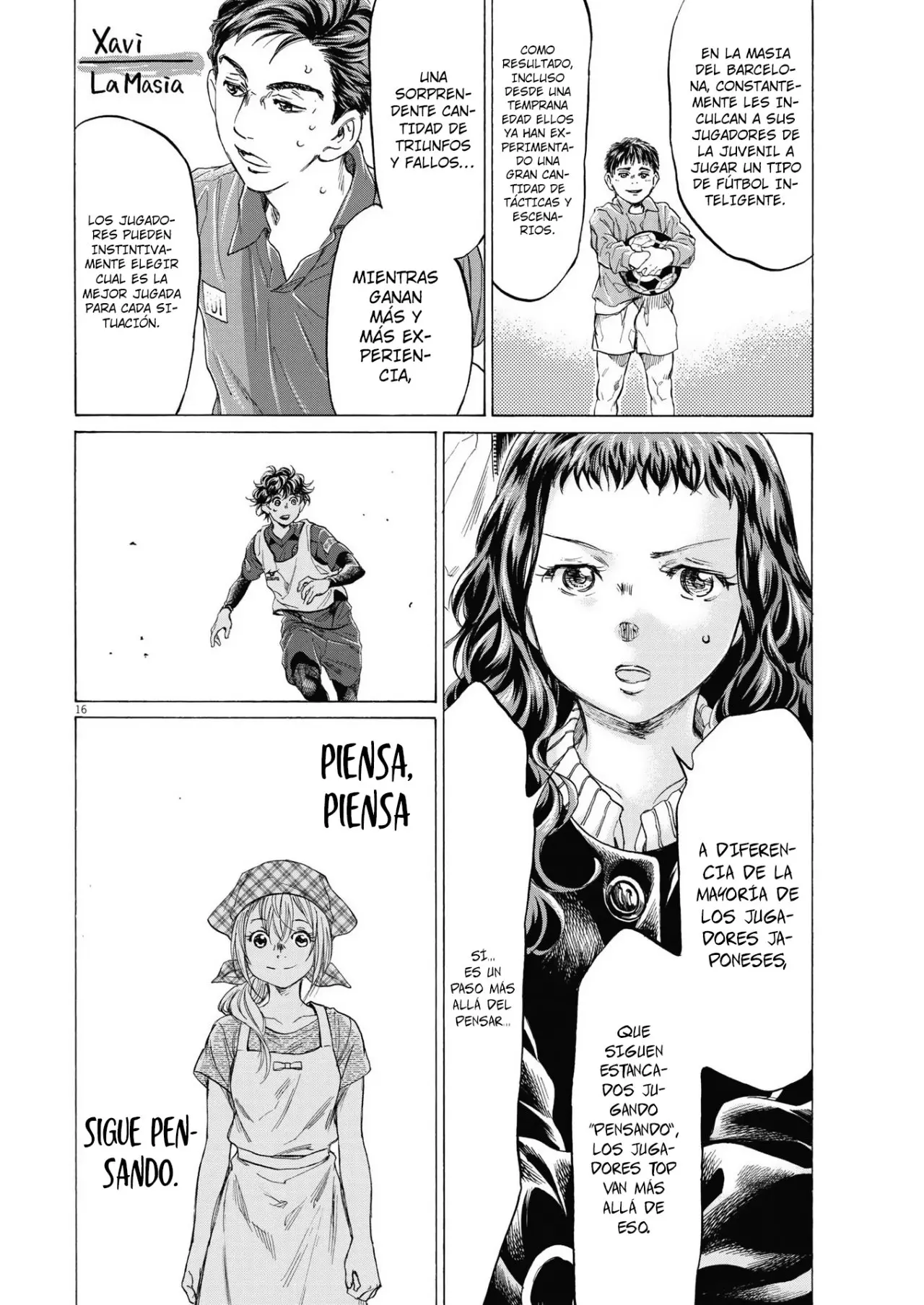 Ao ashi capítulo 302, página 17