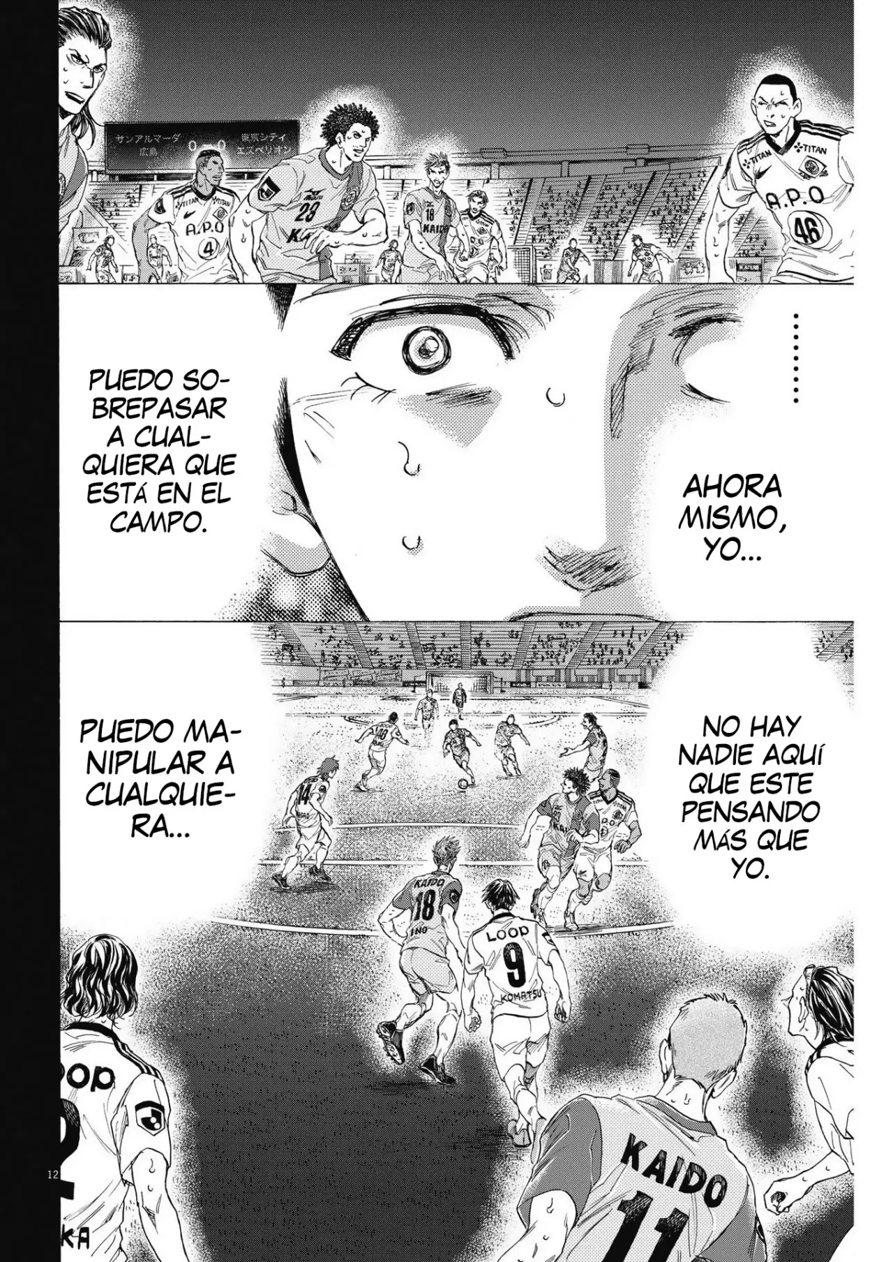 Ao ashi capítulo 303, página 13