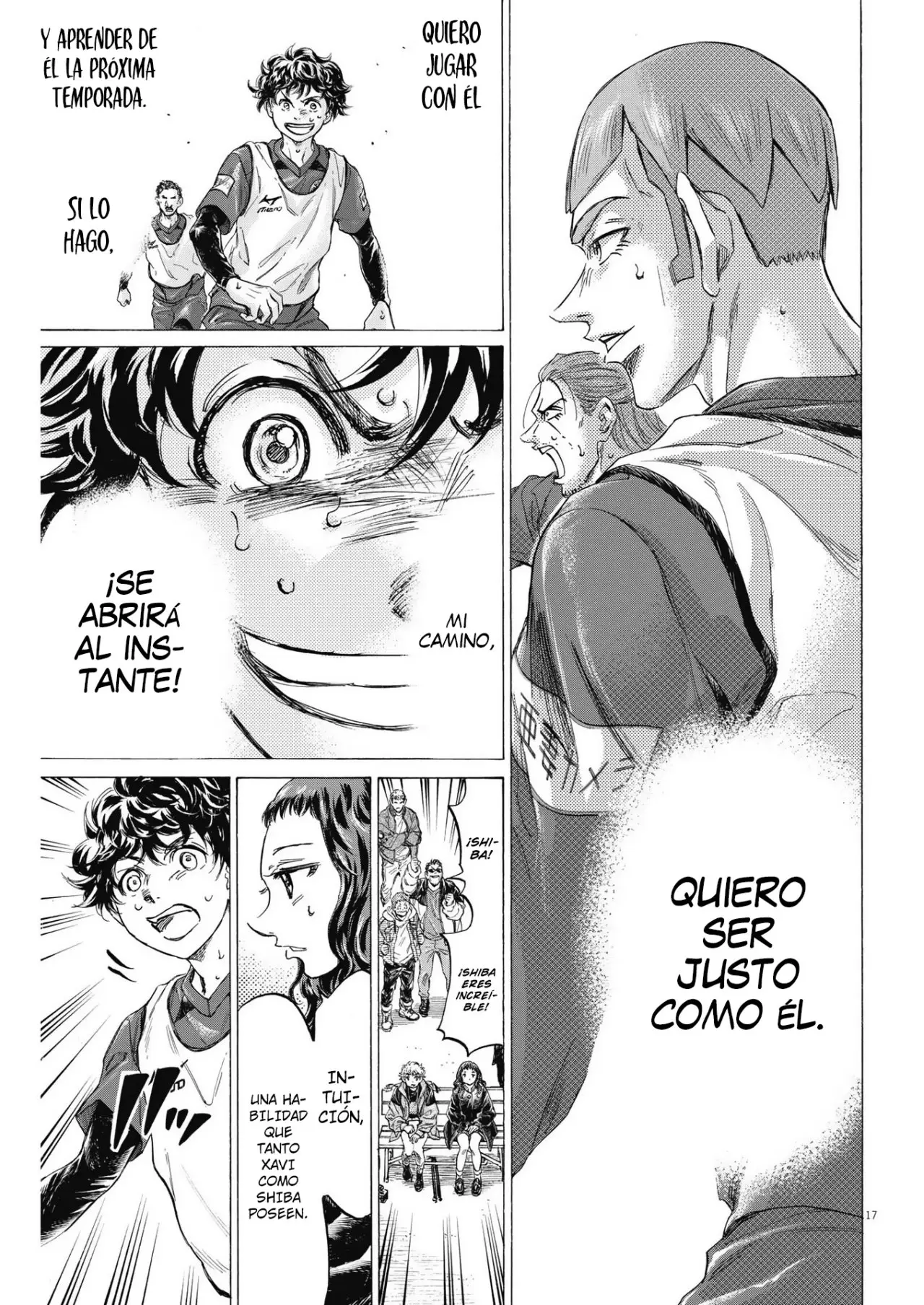 Ao ashi capítulo 303, página 18