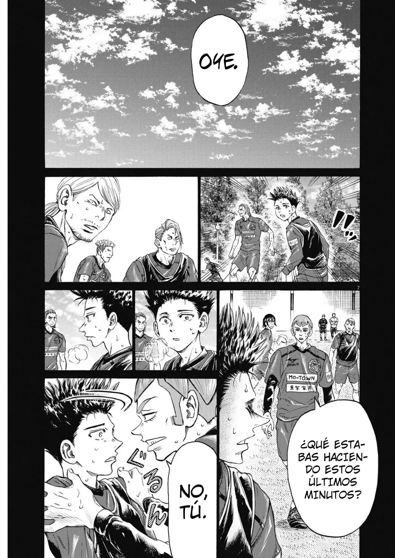 Ao ashi capítulo 304, página 9