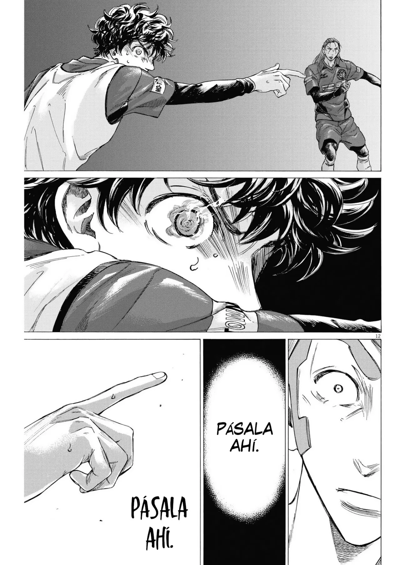 Ao ashi capítulo 305, página 13