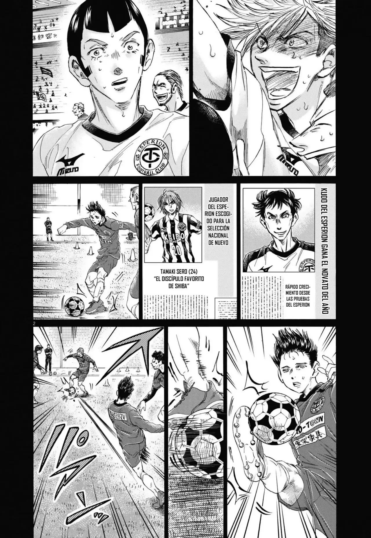 Ao ashi capítulo 306, página 3