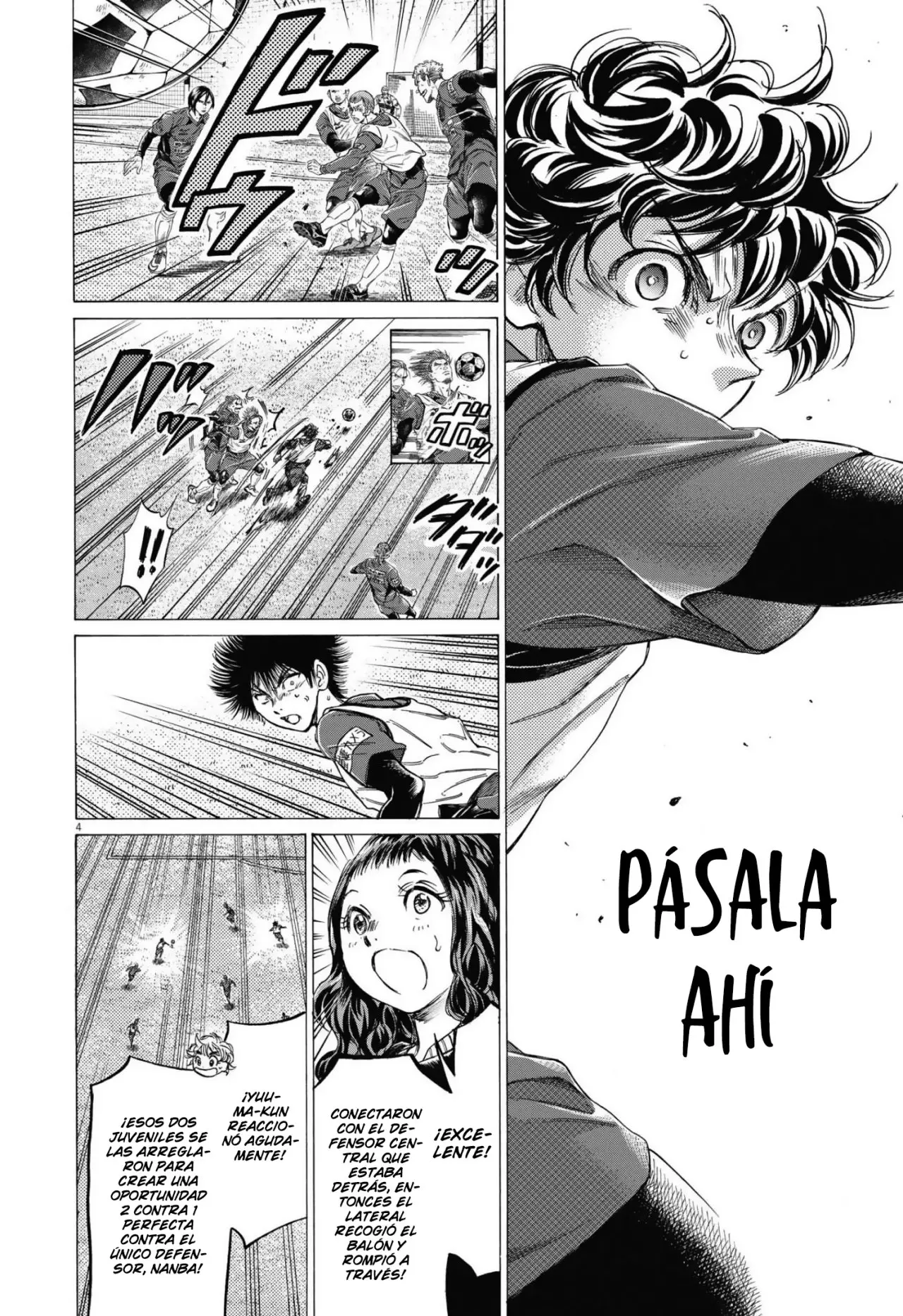 Ao ashi capítulo 306, página 5