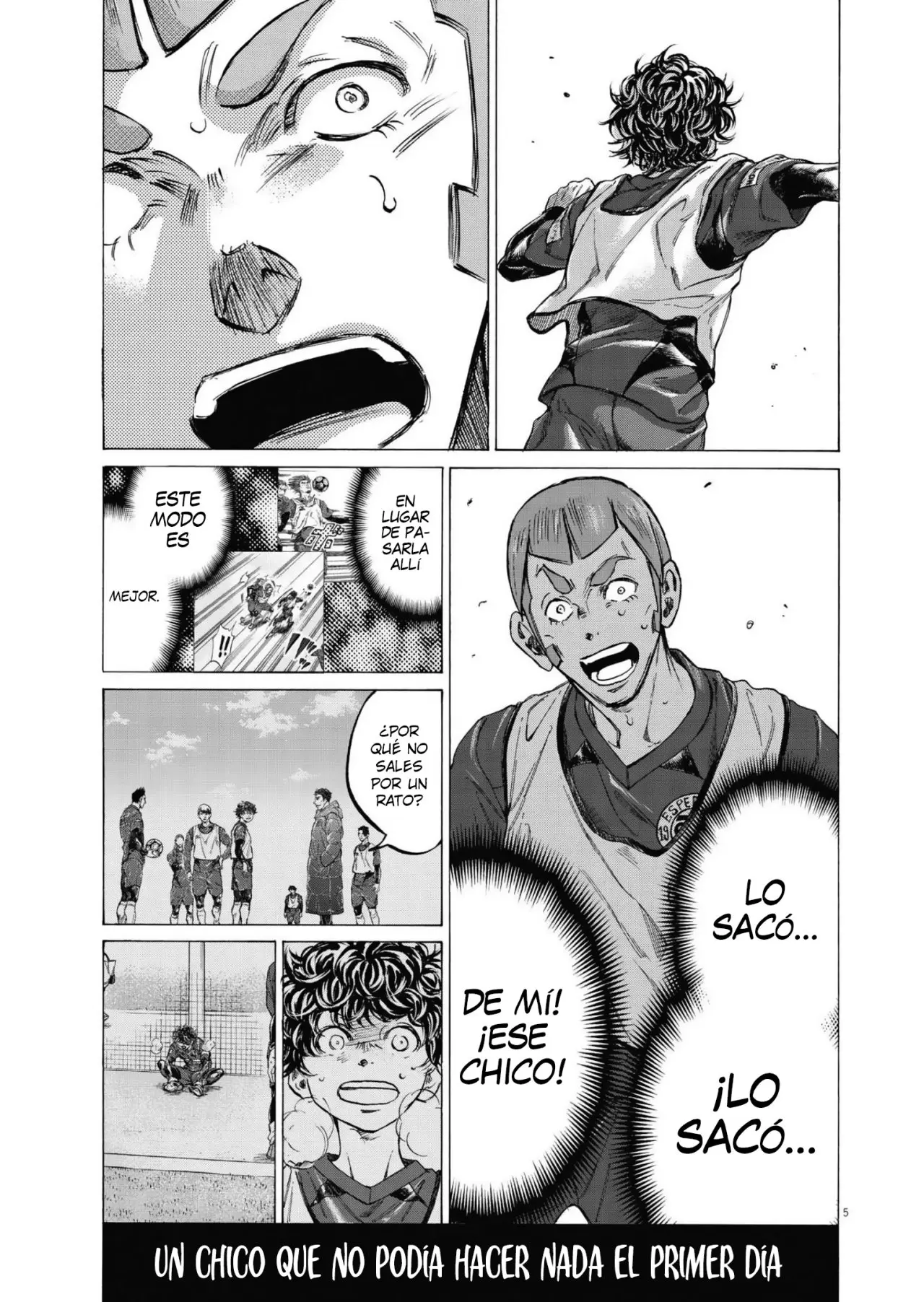 Ao ashi capítulo 306, página 6