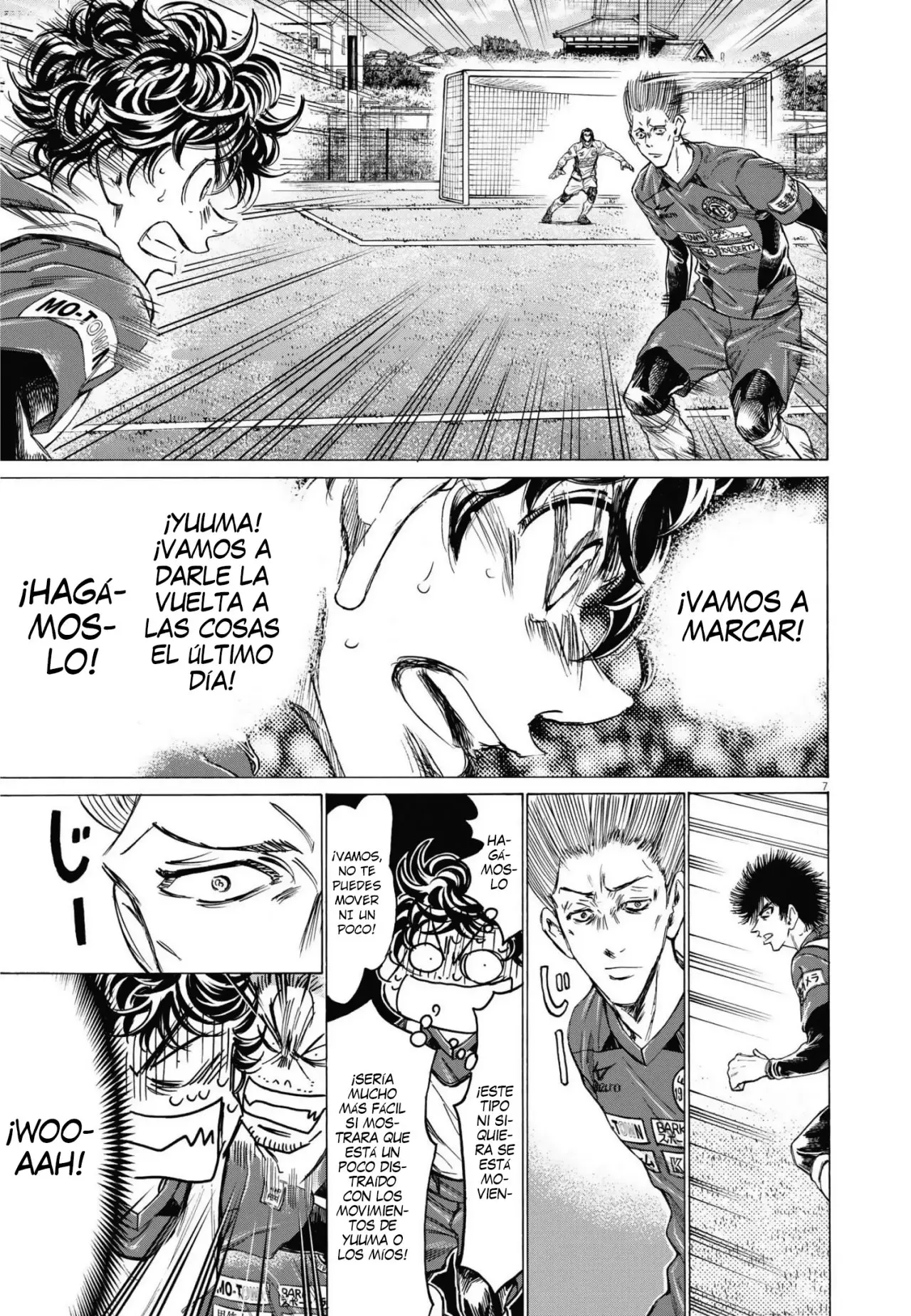Ao ashi capítulo 306, página 8