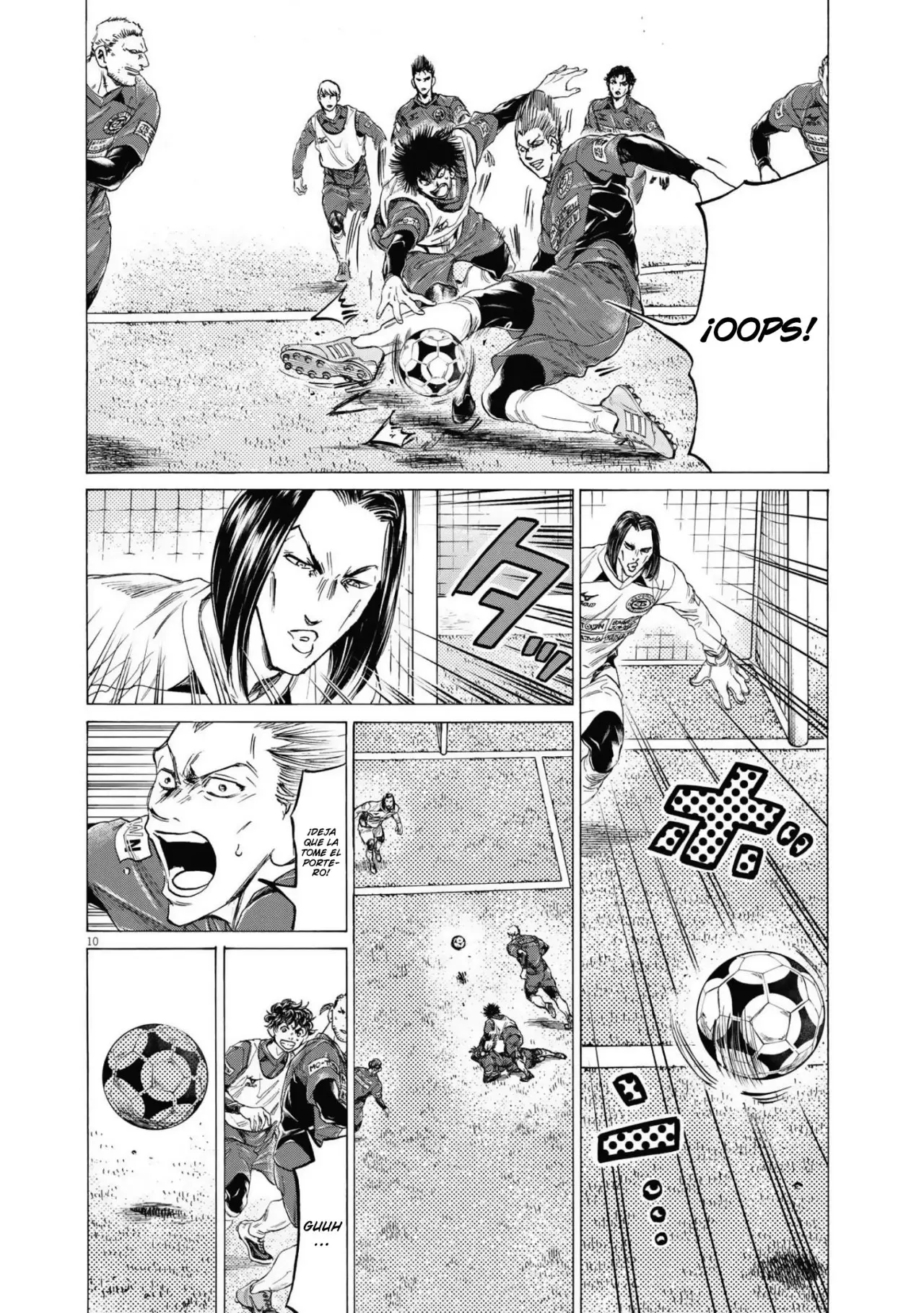 Ao ashi capítulo 306, página 11