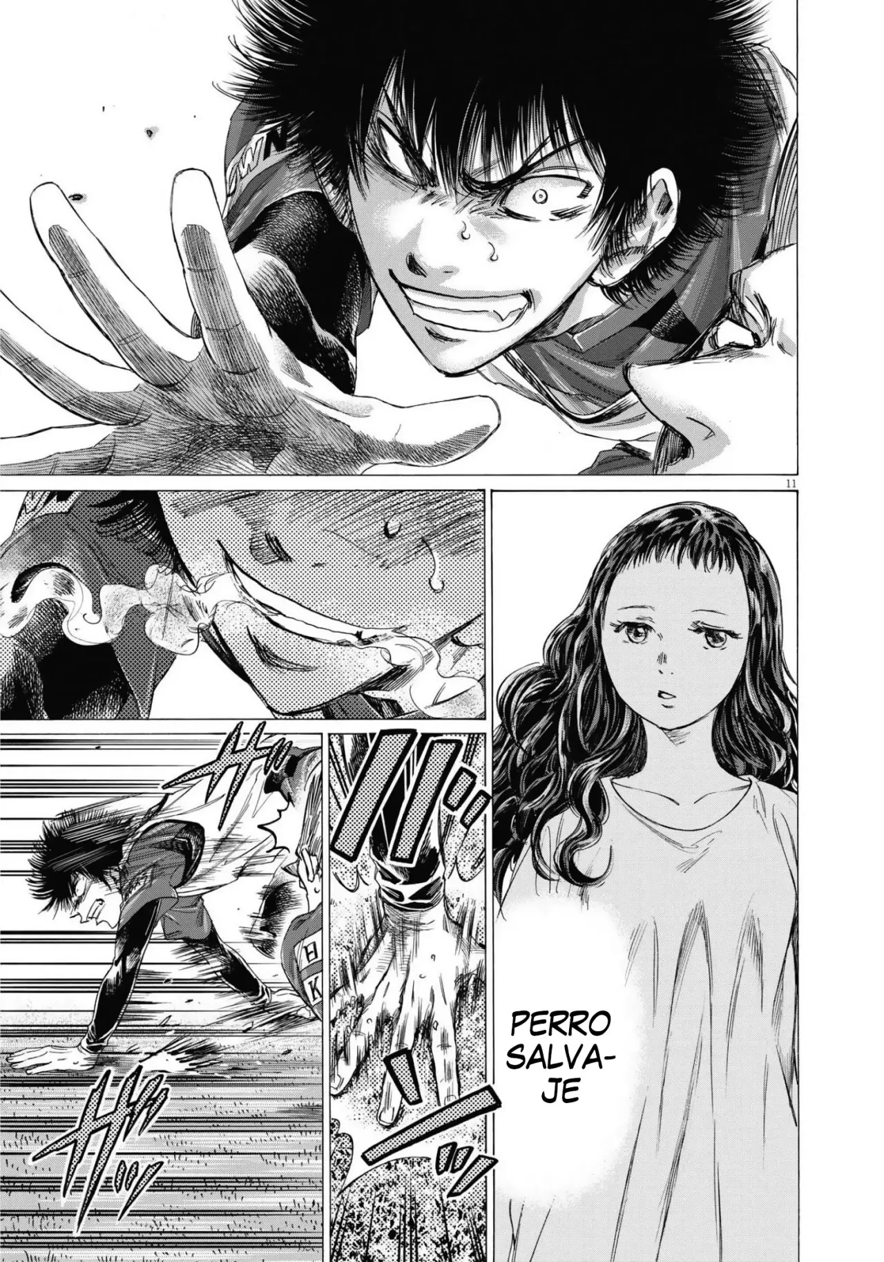 Ao ashi capítulo 306, página 12