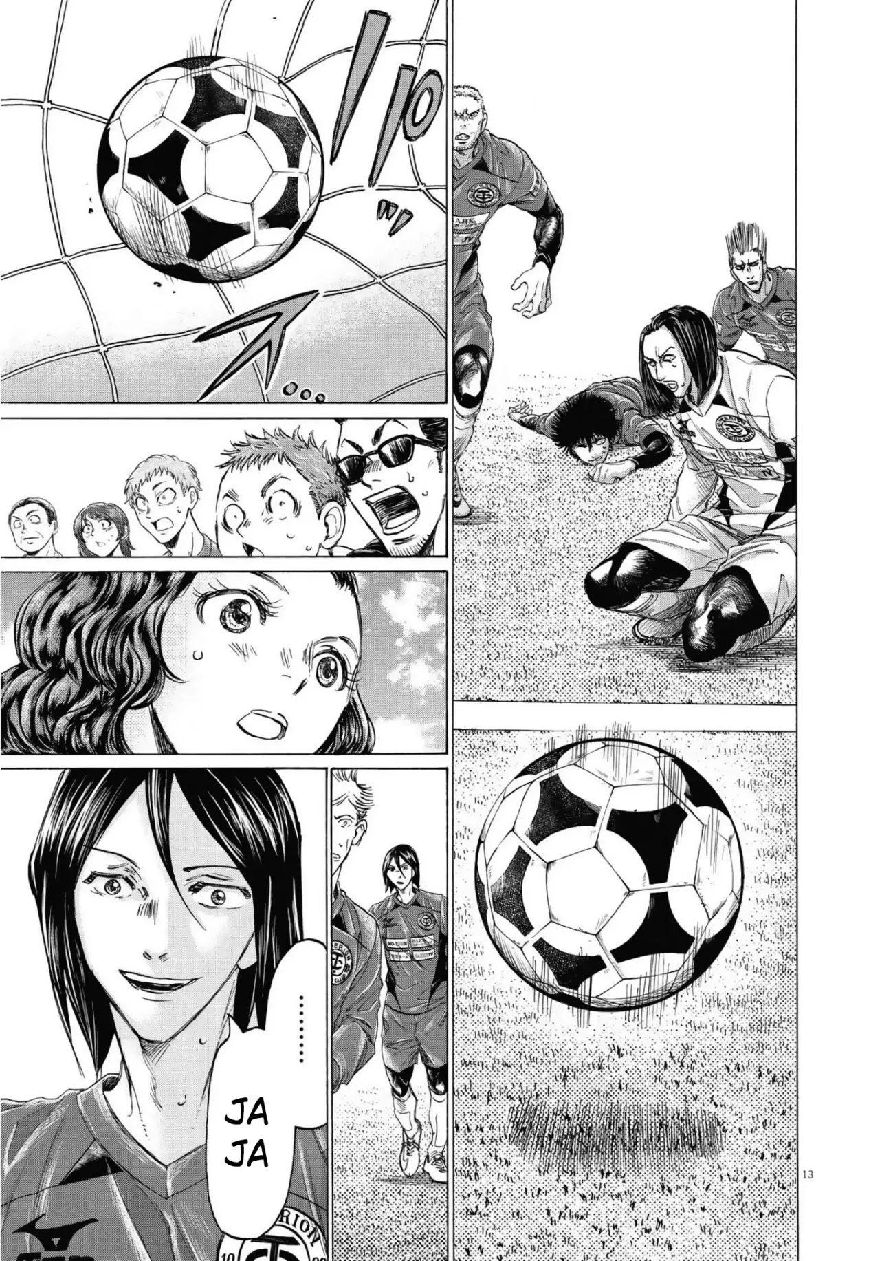 Ao ashi capítulo 306, página 14