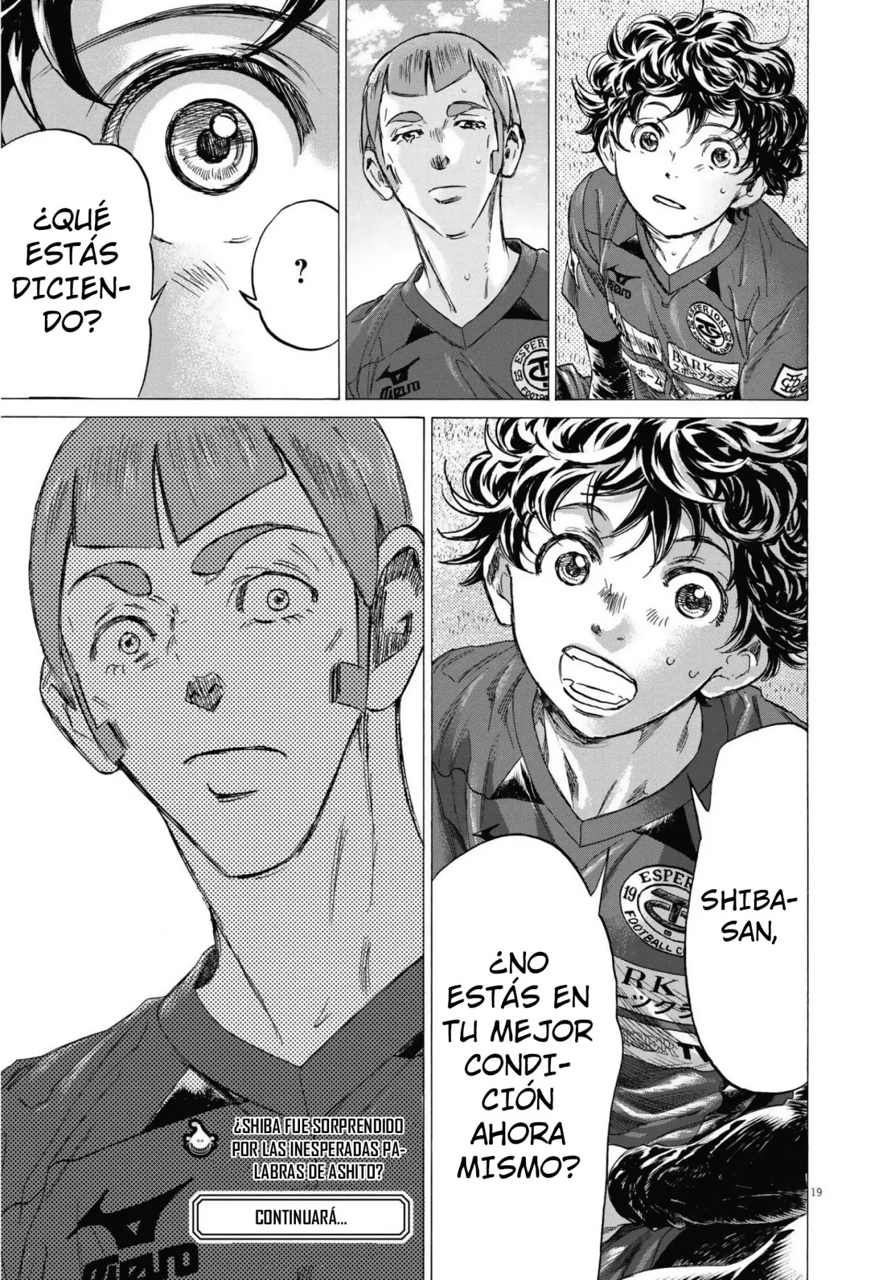 Ao ashi capítulo 306, página 20