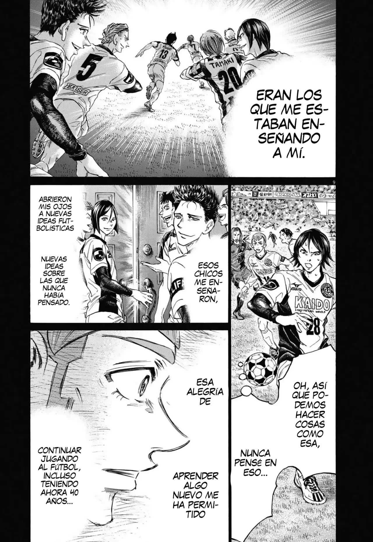 Ao ashi capítulo 307, página 10