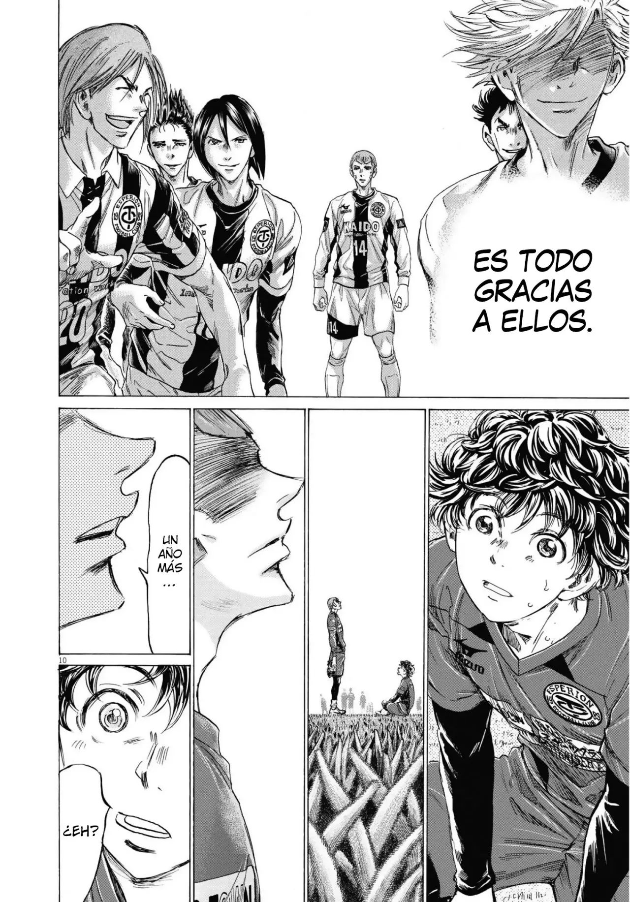 Ao ashi capítulo 307, página 11