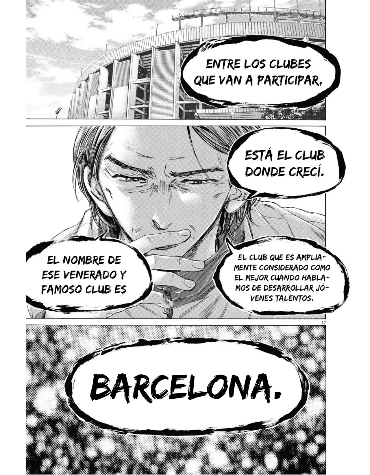 Ao ashi capítulo 308, página 18