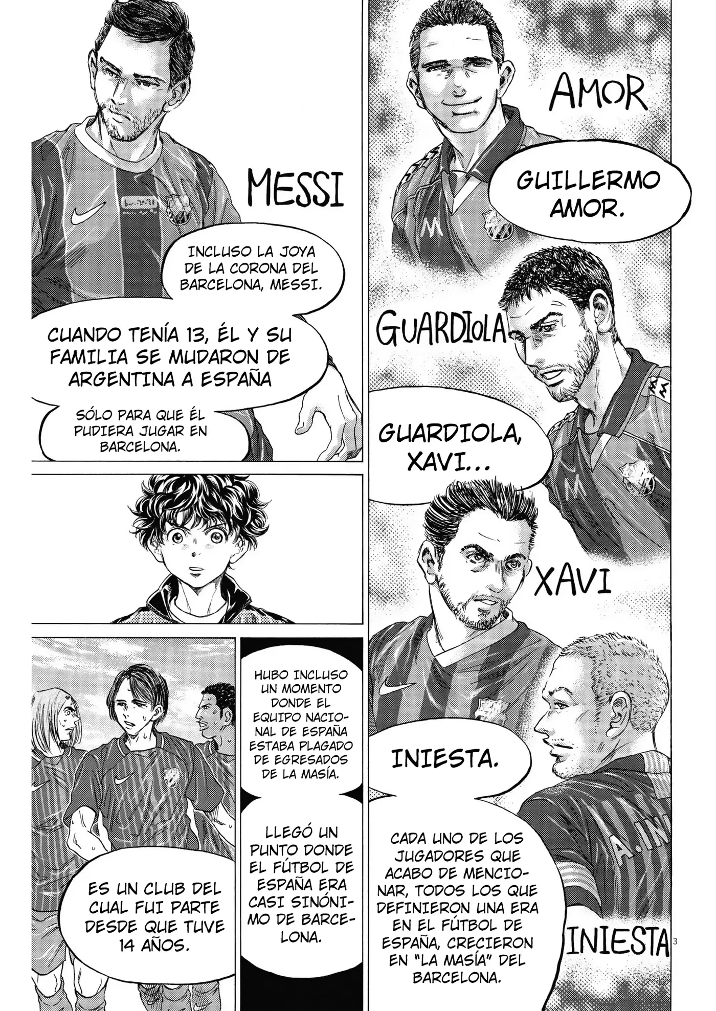 Ao ashi capítulo 309, página 4
