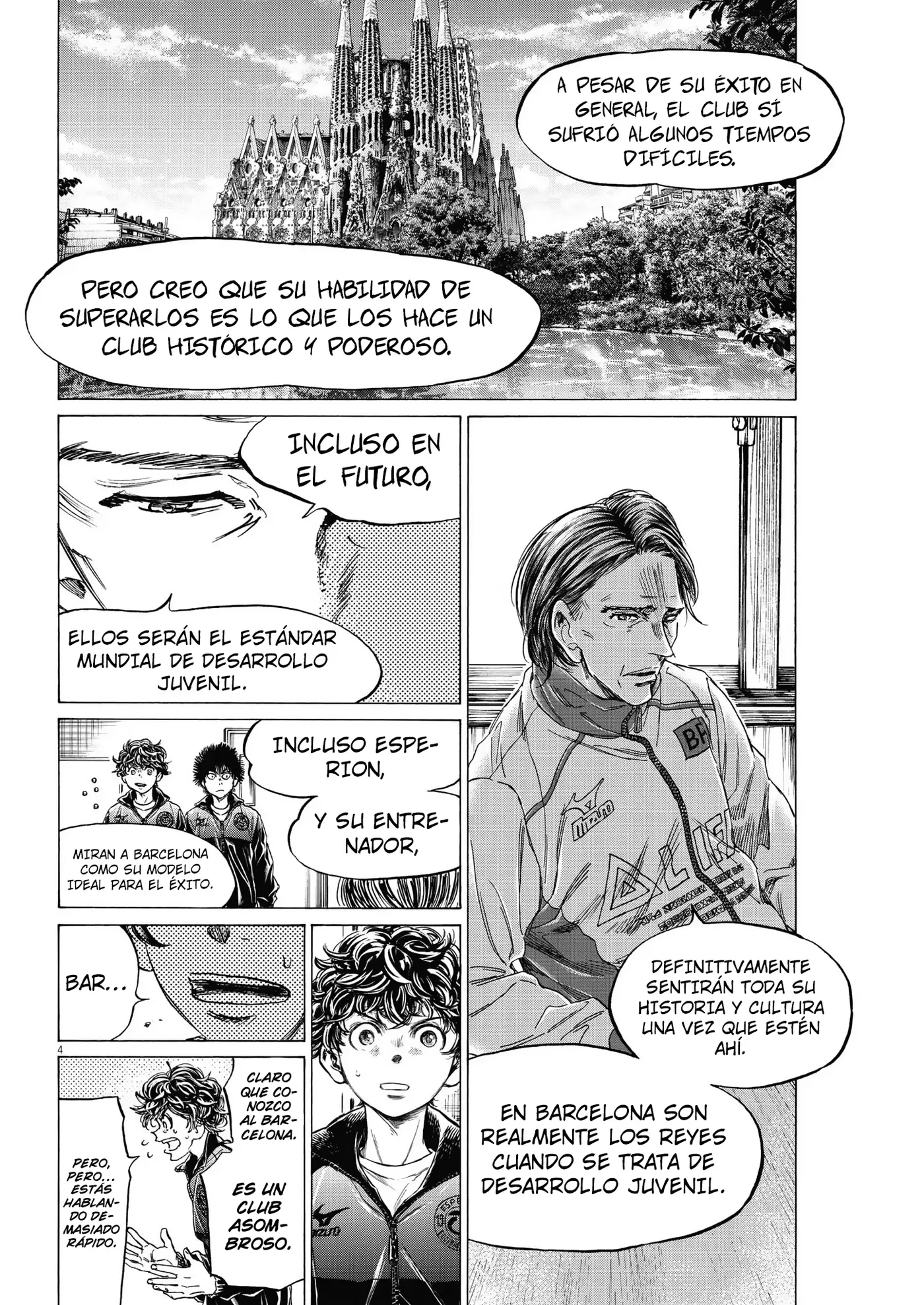 Ao ashi capítulo 309, página 5
