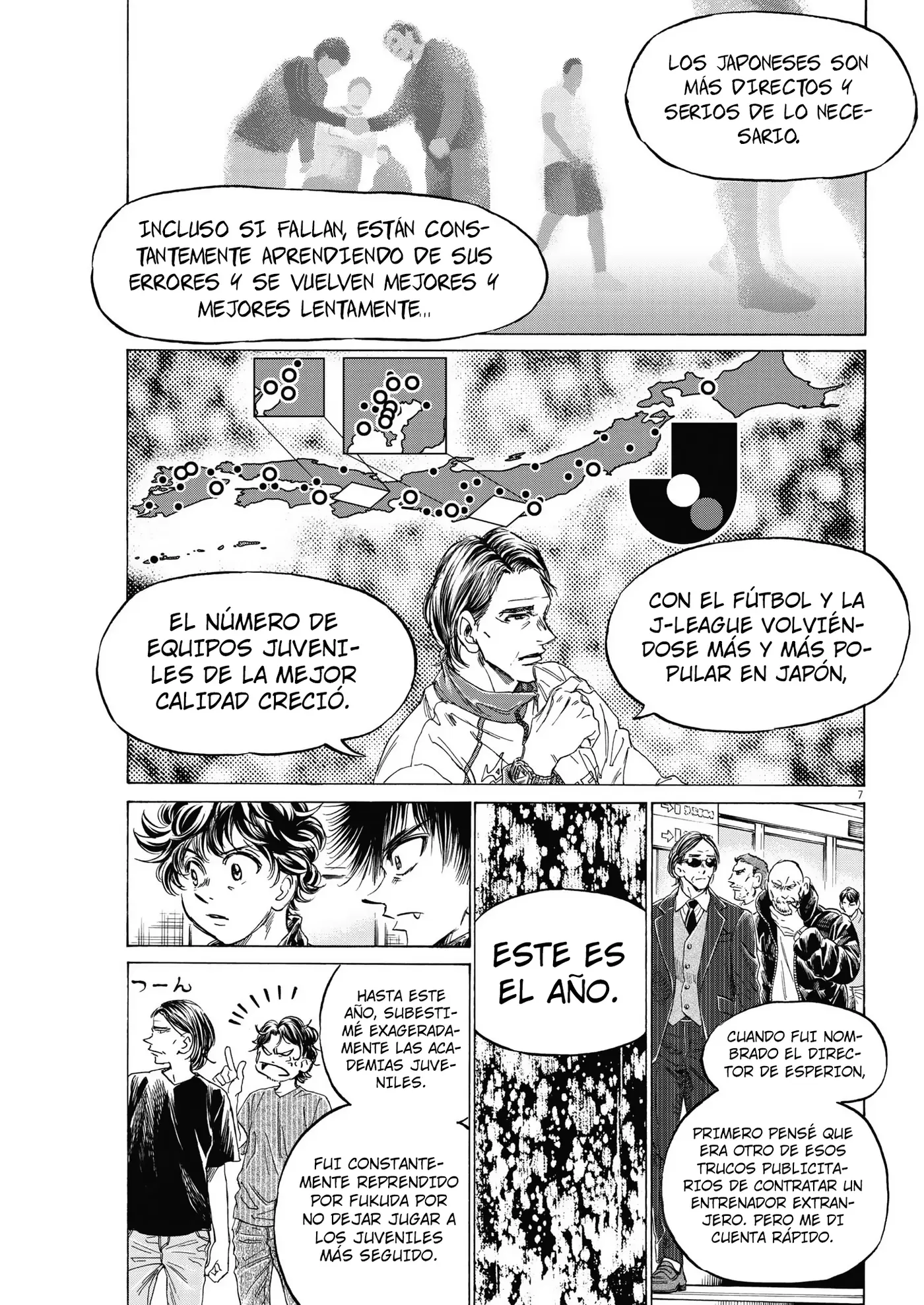 Ao ashi capítulo 309, página 8