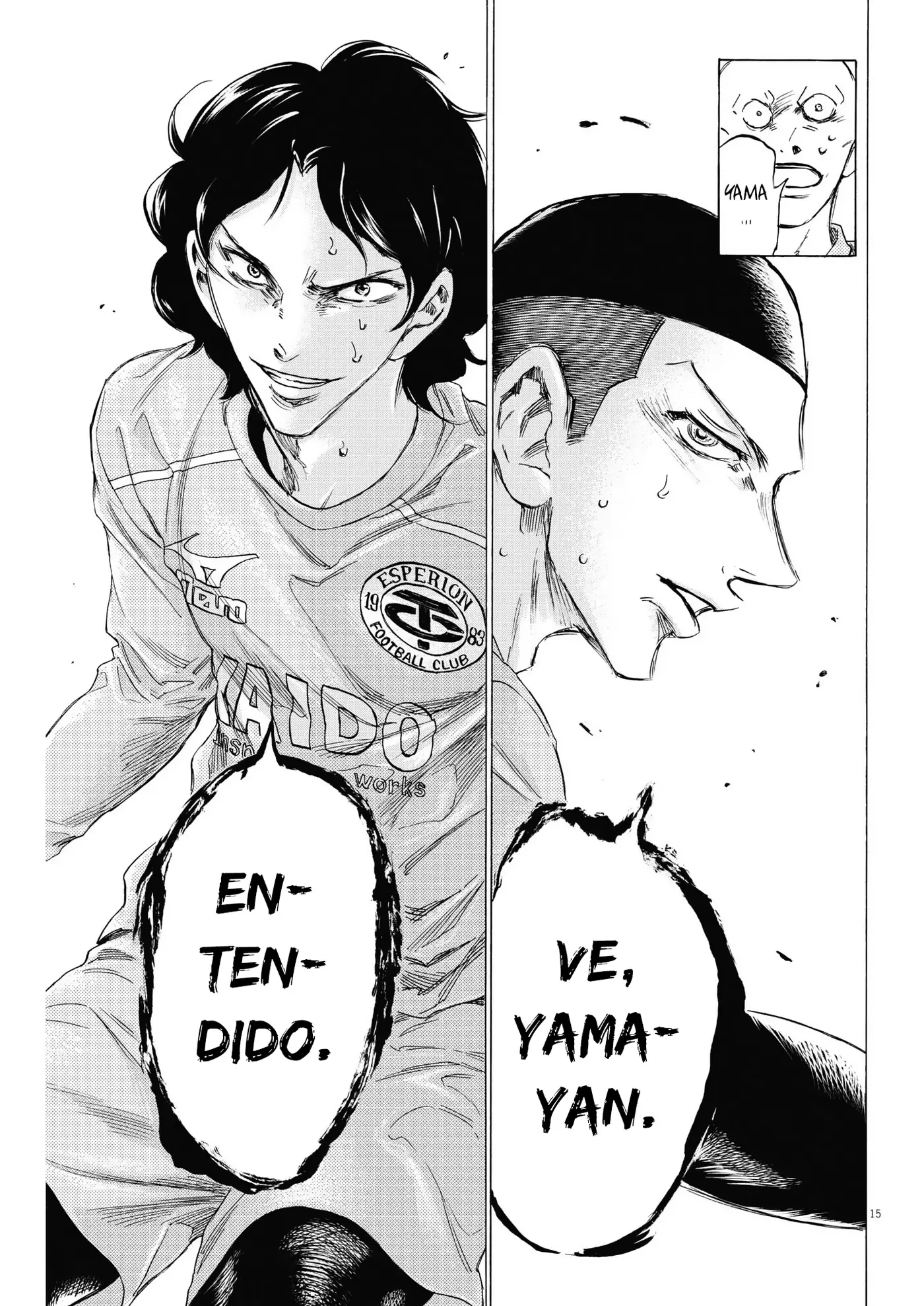 Ao ashi capítulo 309, página 16