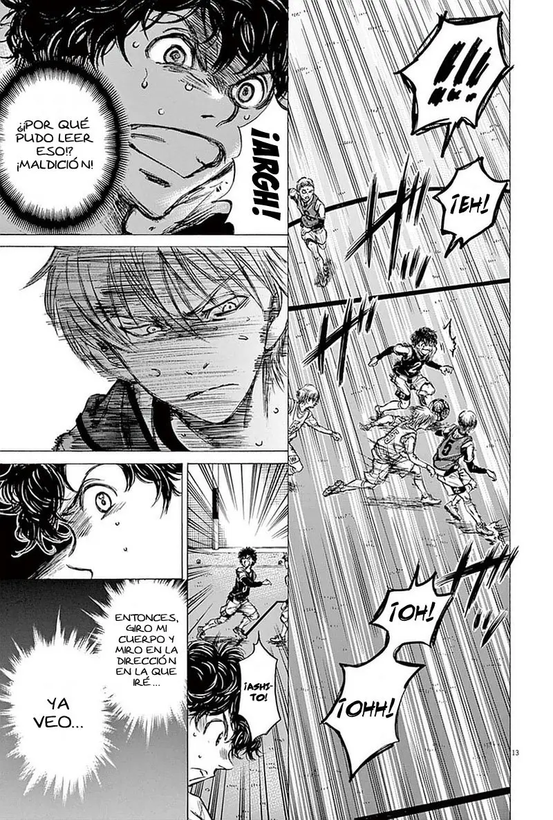 Ao ashi capítulo 31, página 14