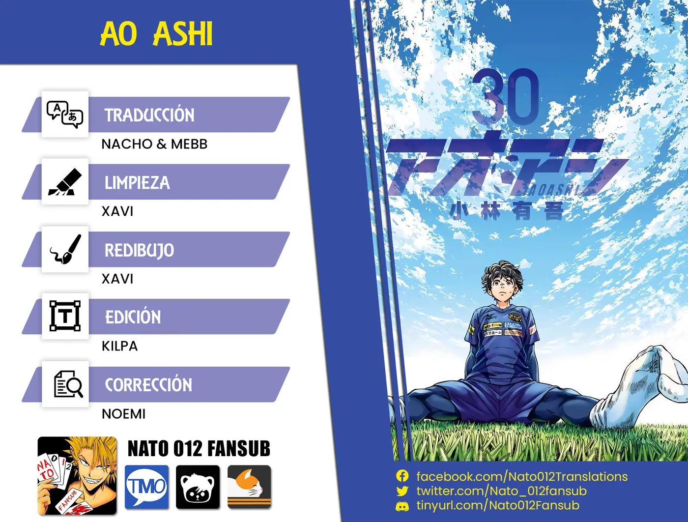 Ao ashi capítulo 311, página 1