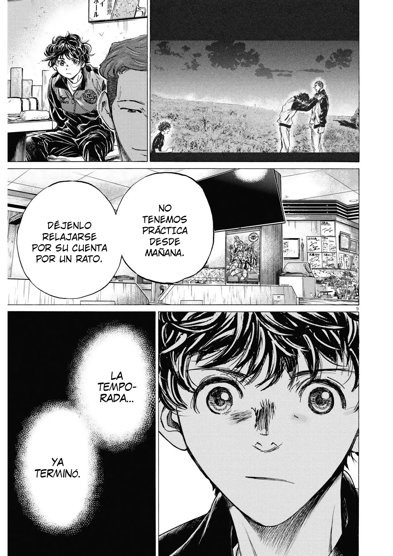 Ao ashi capítulo 311, página 10