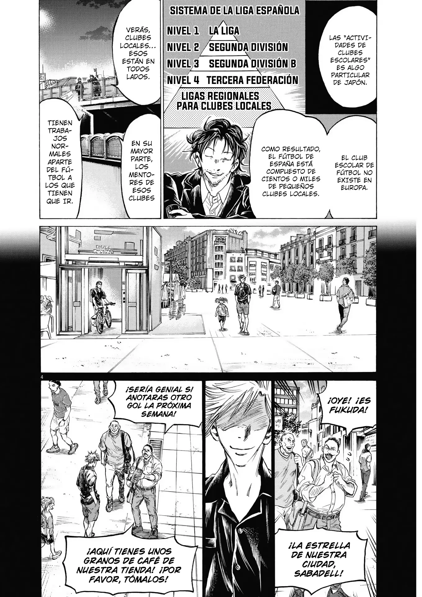 Ao ashi capítulo 313, página 4