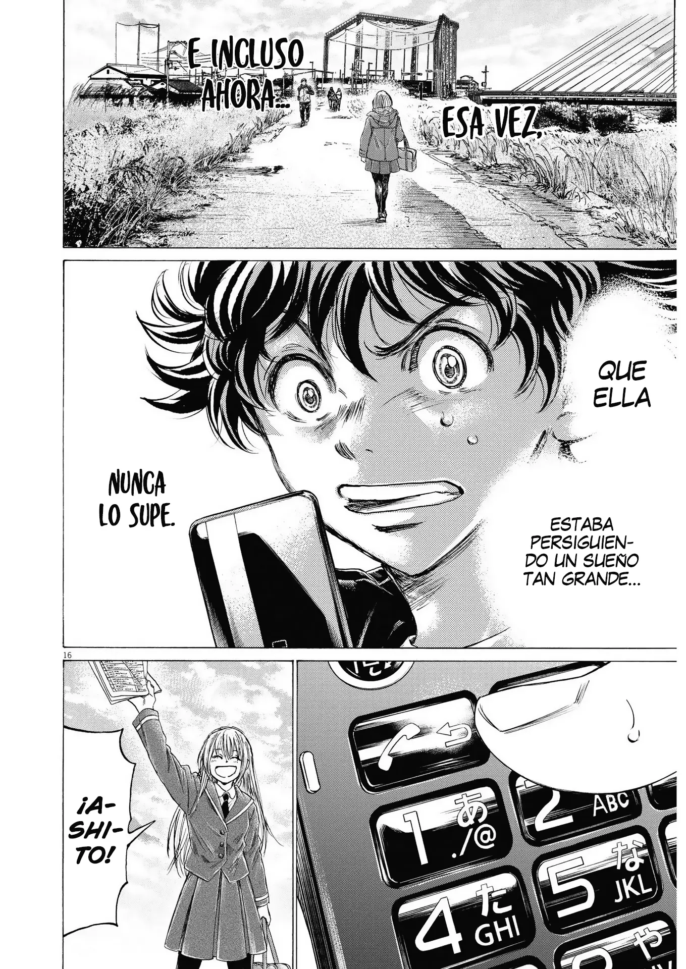 Ao ashi capítulo 313, página 16