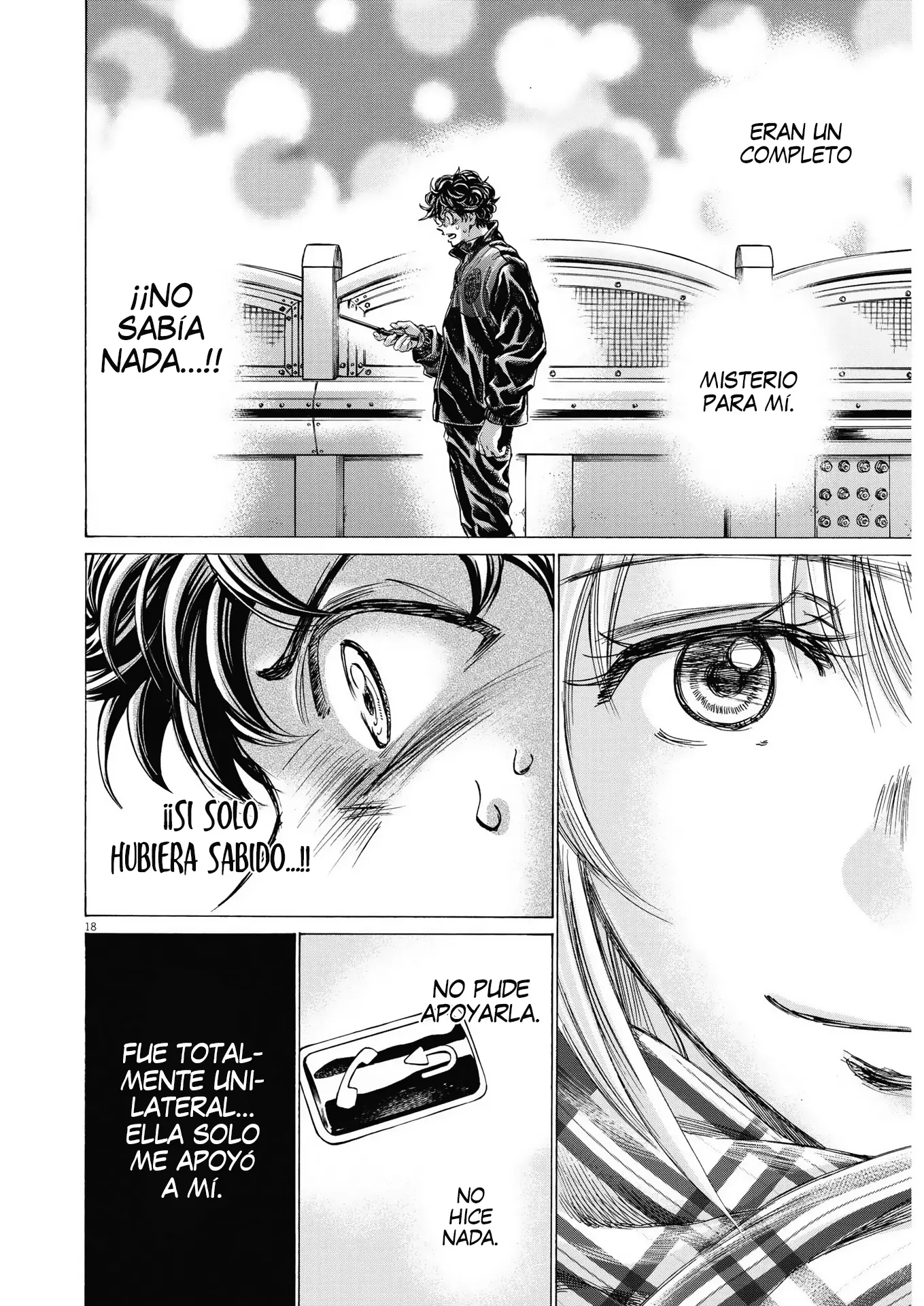 Ao ashi capítulo 313, página 18