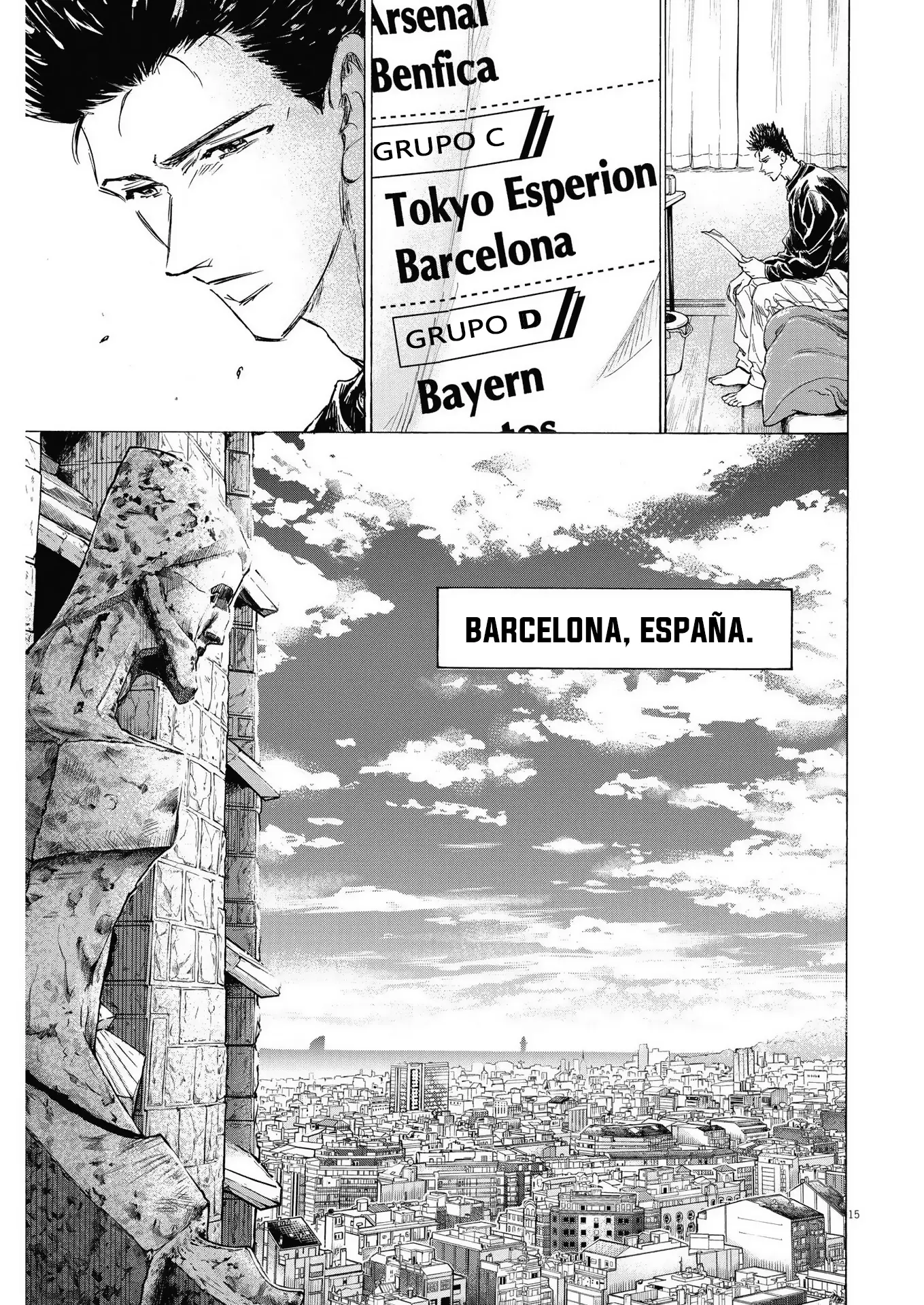 Ao ashi capítulo 316, página 16