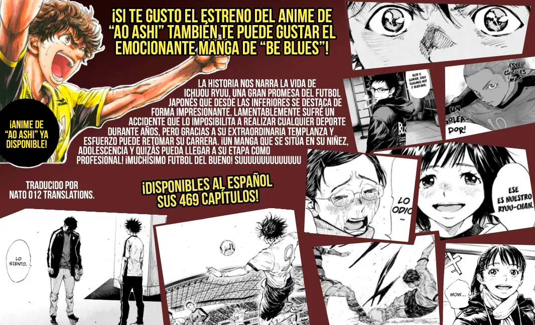 Ao ashi capítulo 316, página 21
