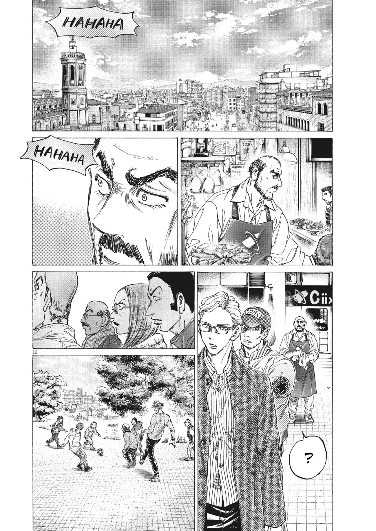 Ao ashi capítulo 318, página 13
