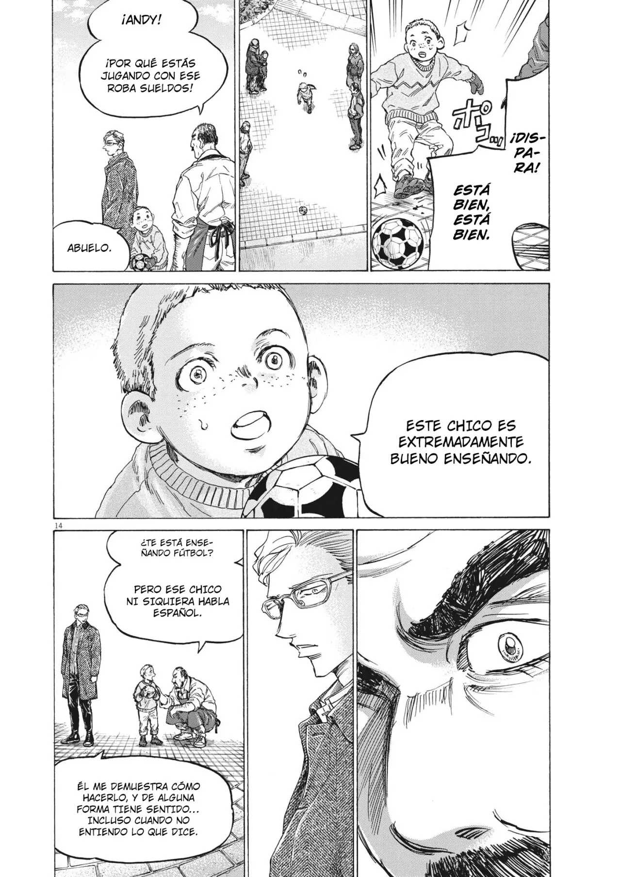 Ao ashi capítulo 318, página 15