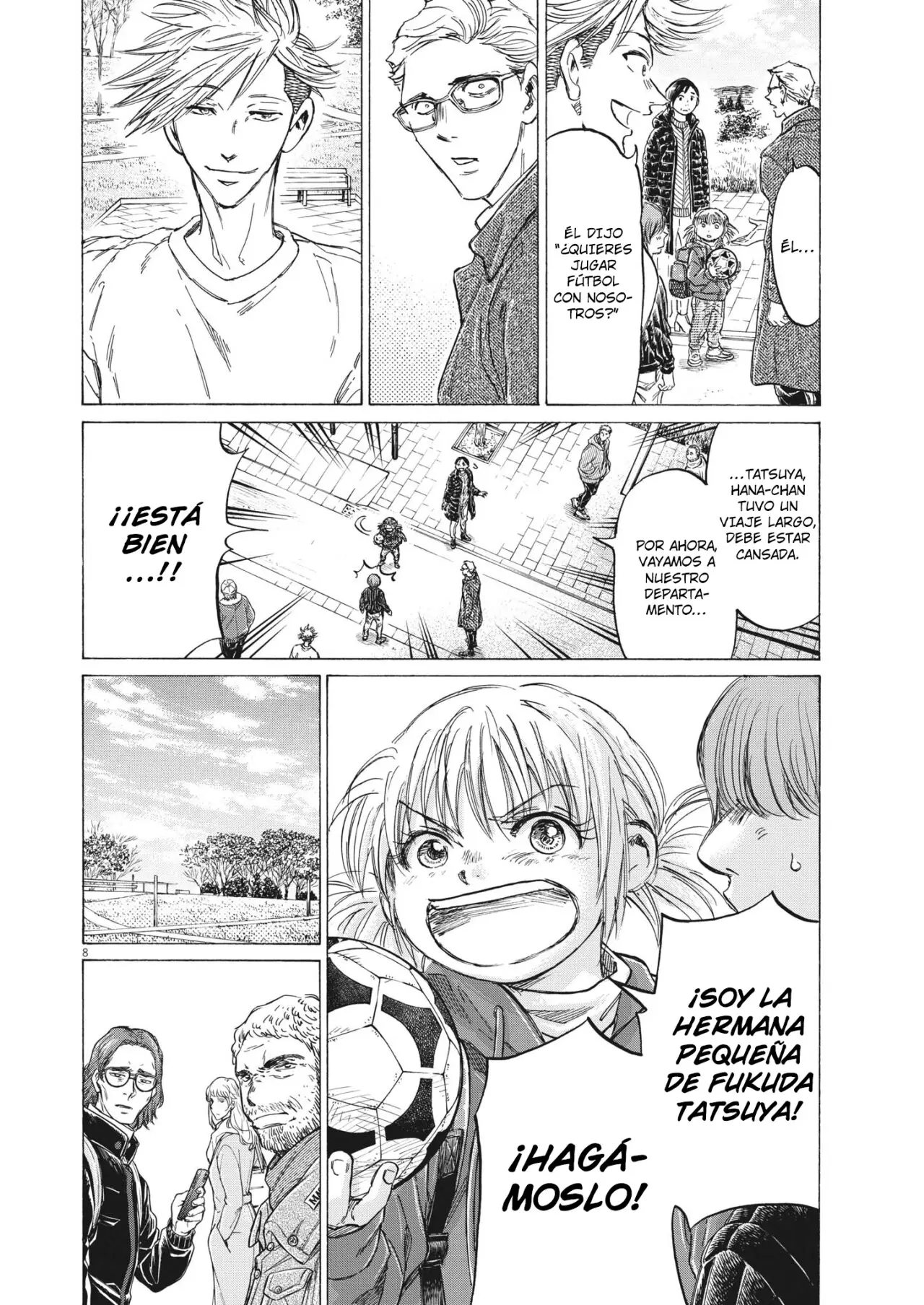 Ao ashi capítulo 319, página 9