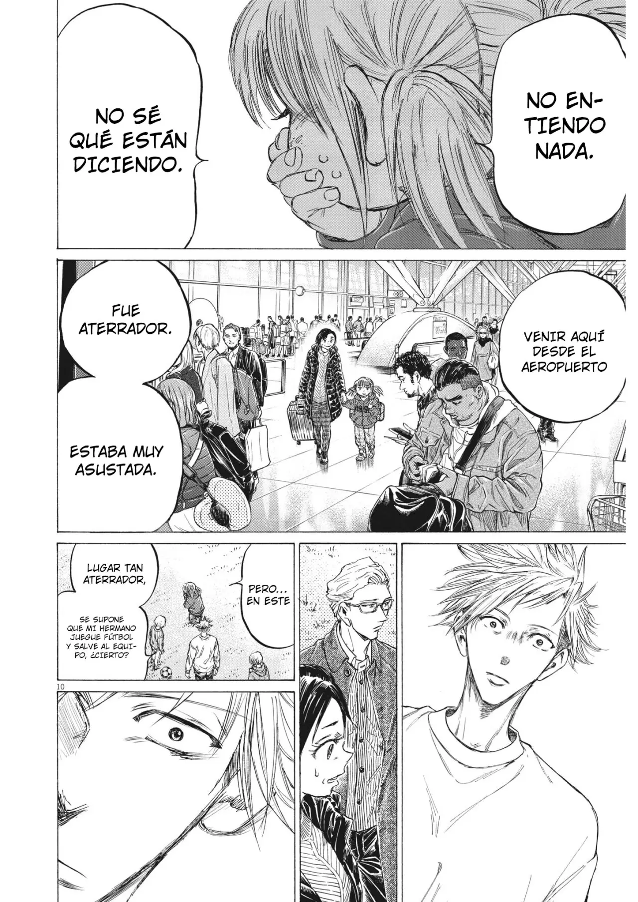 Ao ashi capítulo 319, página 11