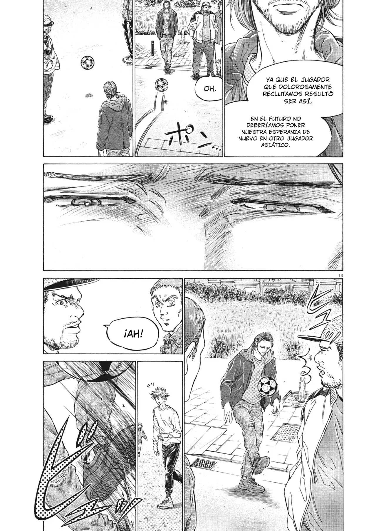 Ao ashi capítulo 319, página 14
